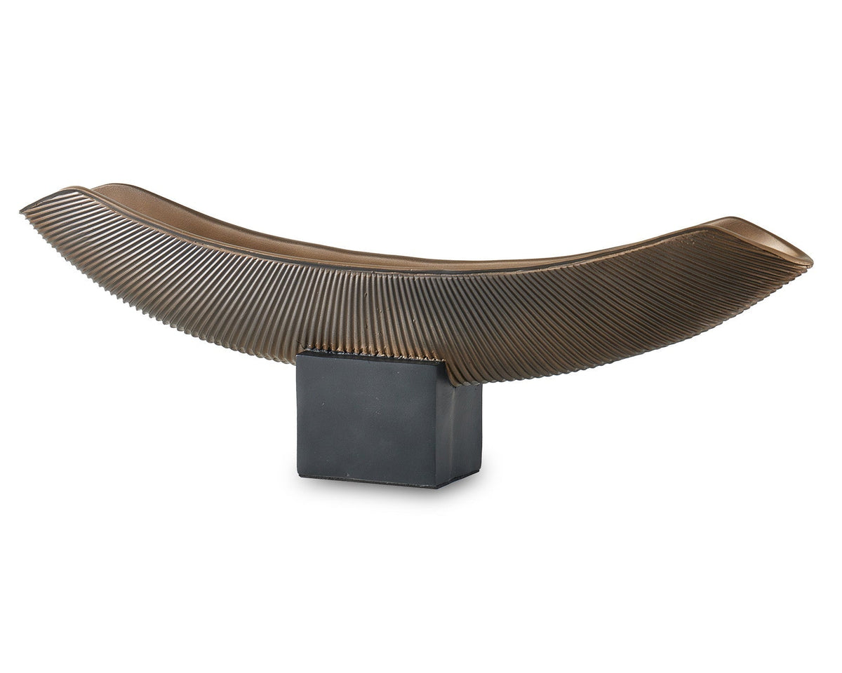 Afrah Brown Resin Sculpture