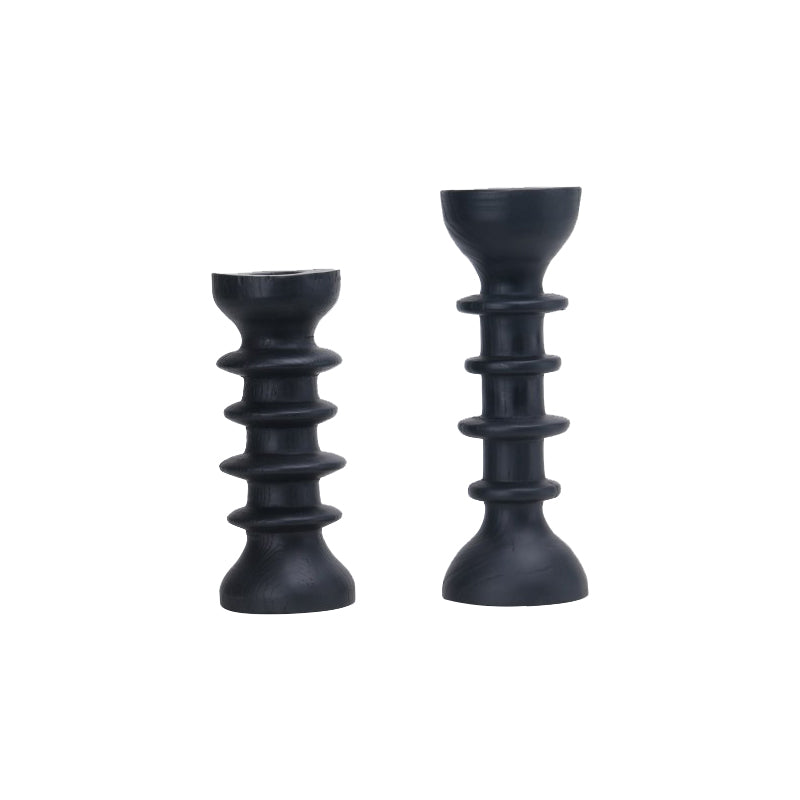 Genaro Candle Holder - Black