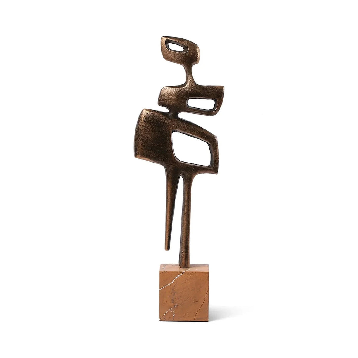Thalassa Golden Bronze Aluminium & Marble Sculpture