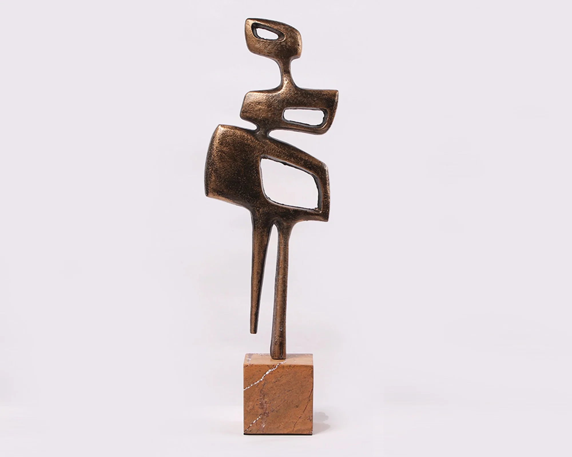 Thalassa Golden Bronze Aluminium & Marble Sculpture