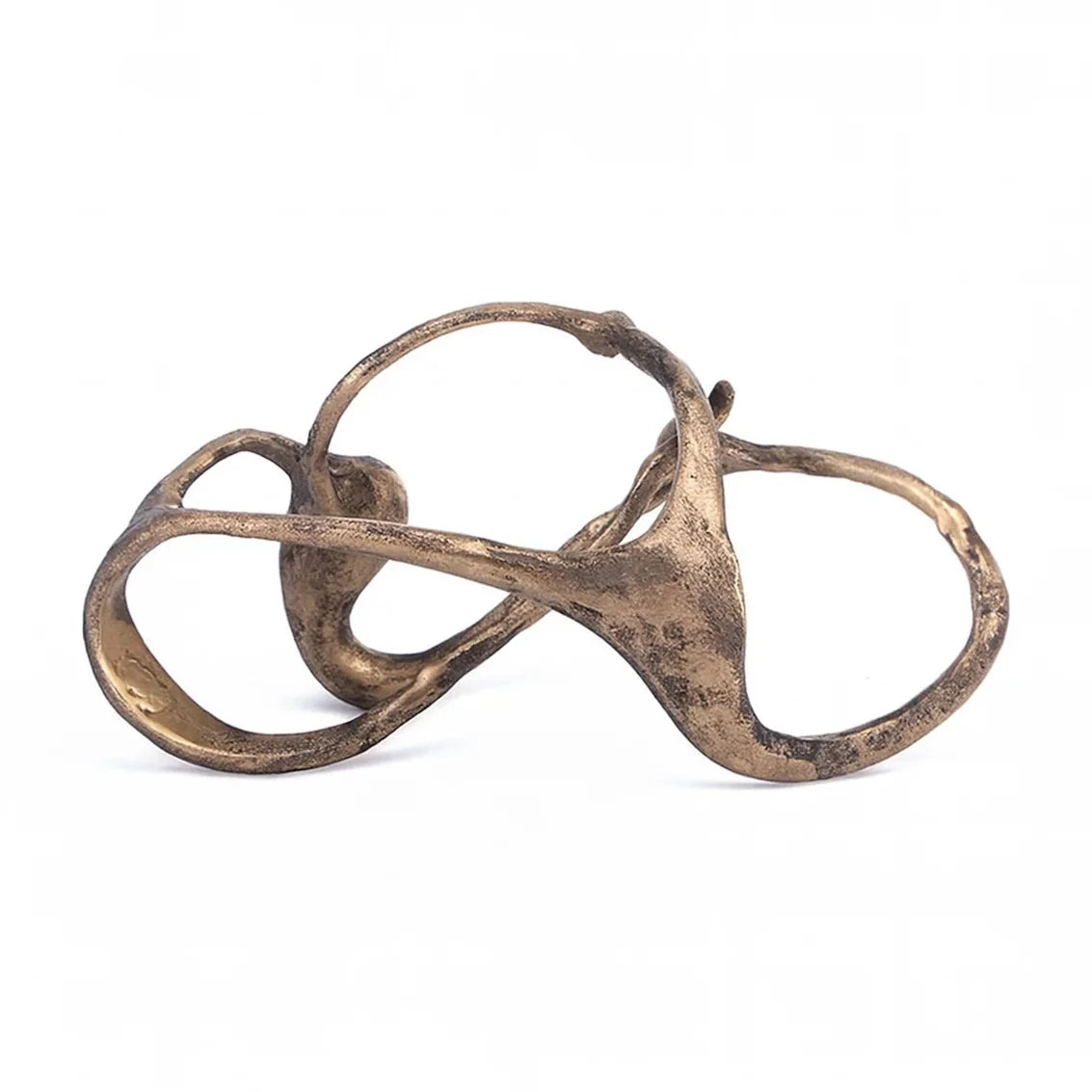 Aion Golden Bronze Aluminium Sculpture