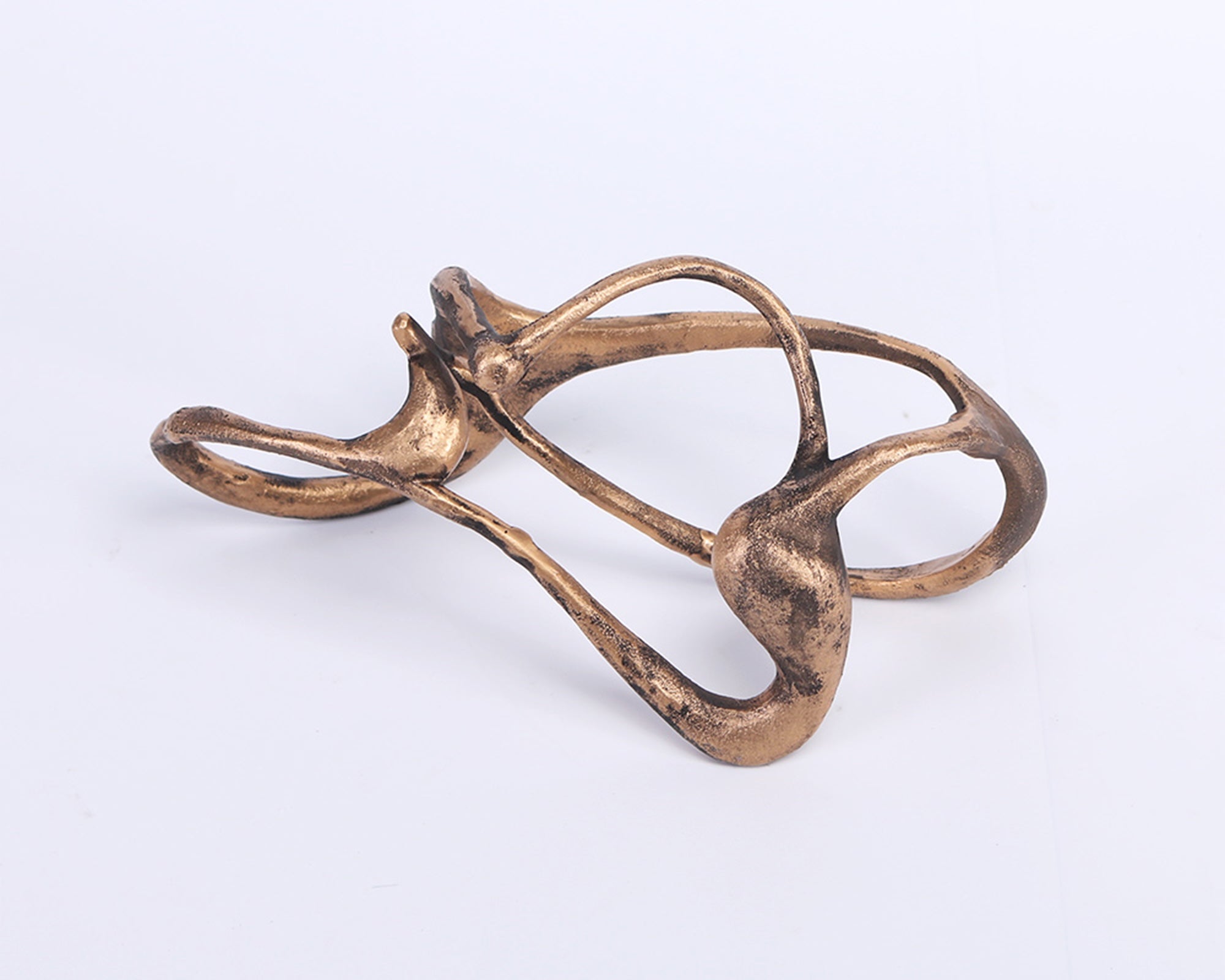 Aion Golden Bronze Sculpture