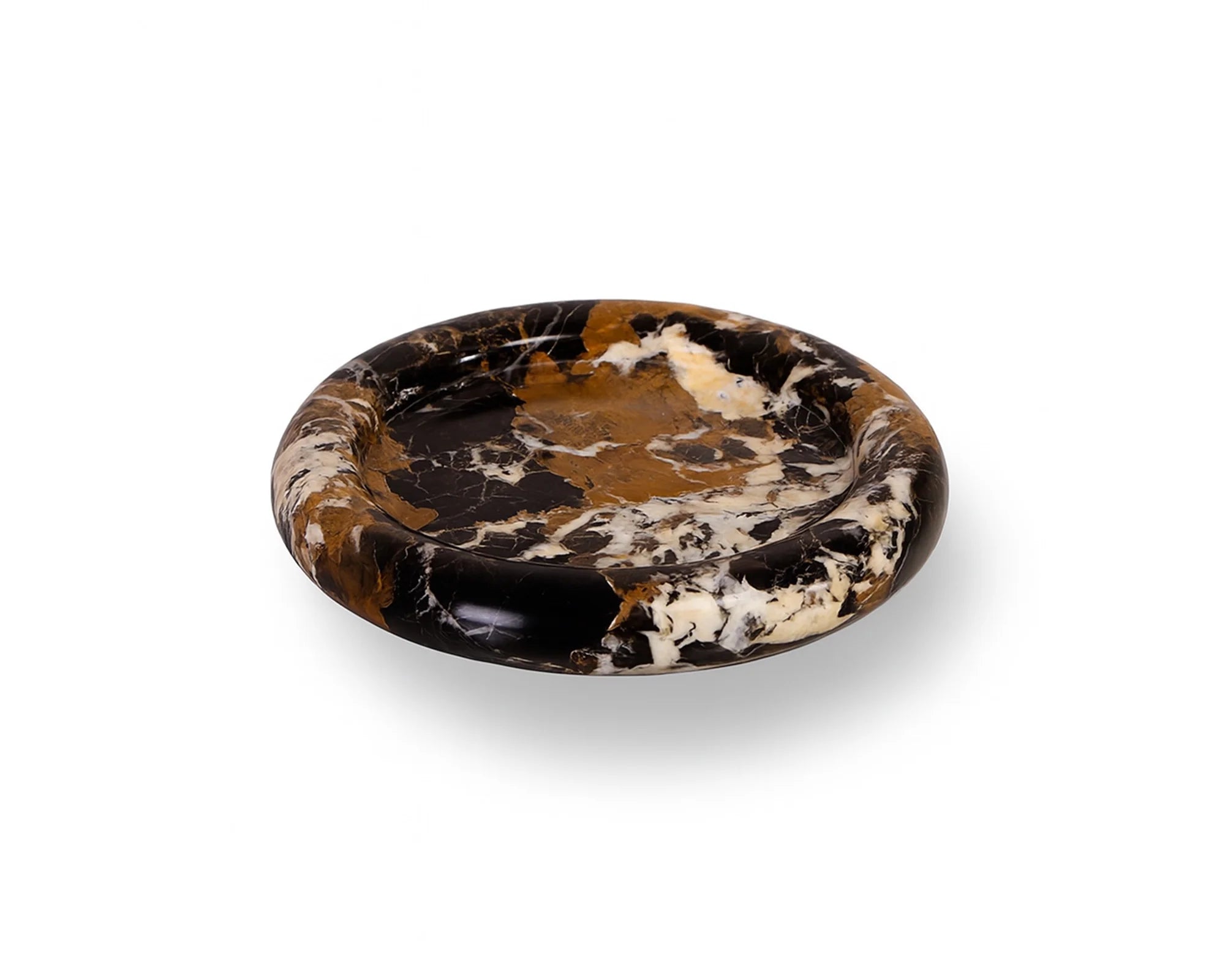 Ophira Black & Gold Marble Tray