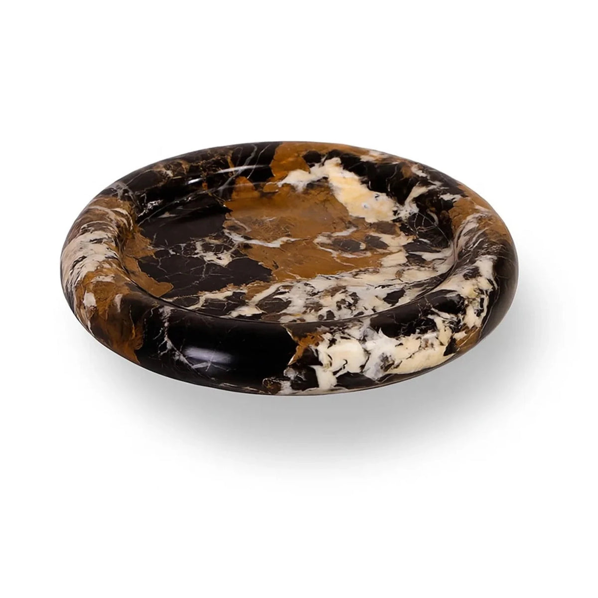 Ophira Black & Gold Marble Tray