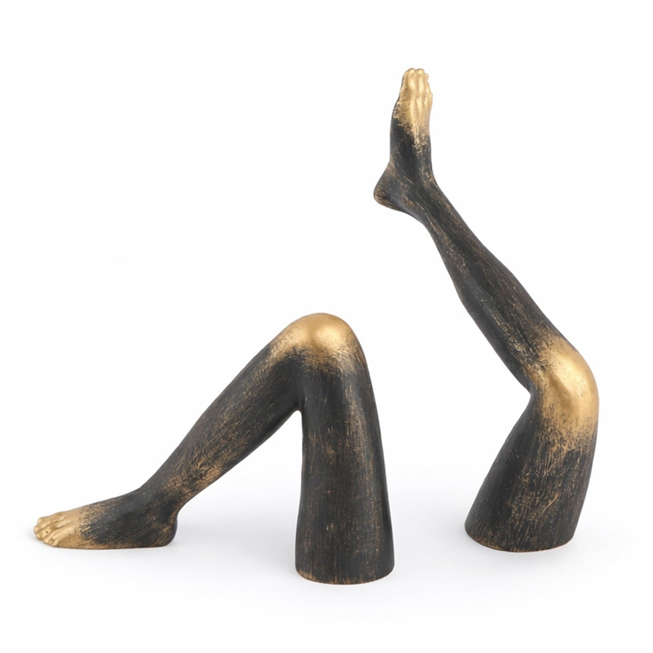 Azalea Dark Bronze & Antique Gold Sculpture