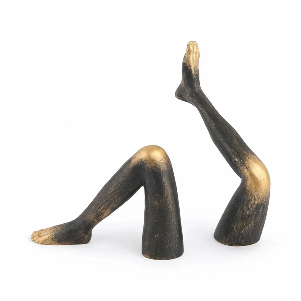 Azalea Dark Bronze & Antique Gold Sculpture