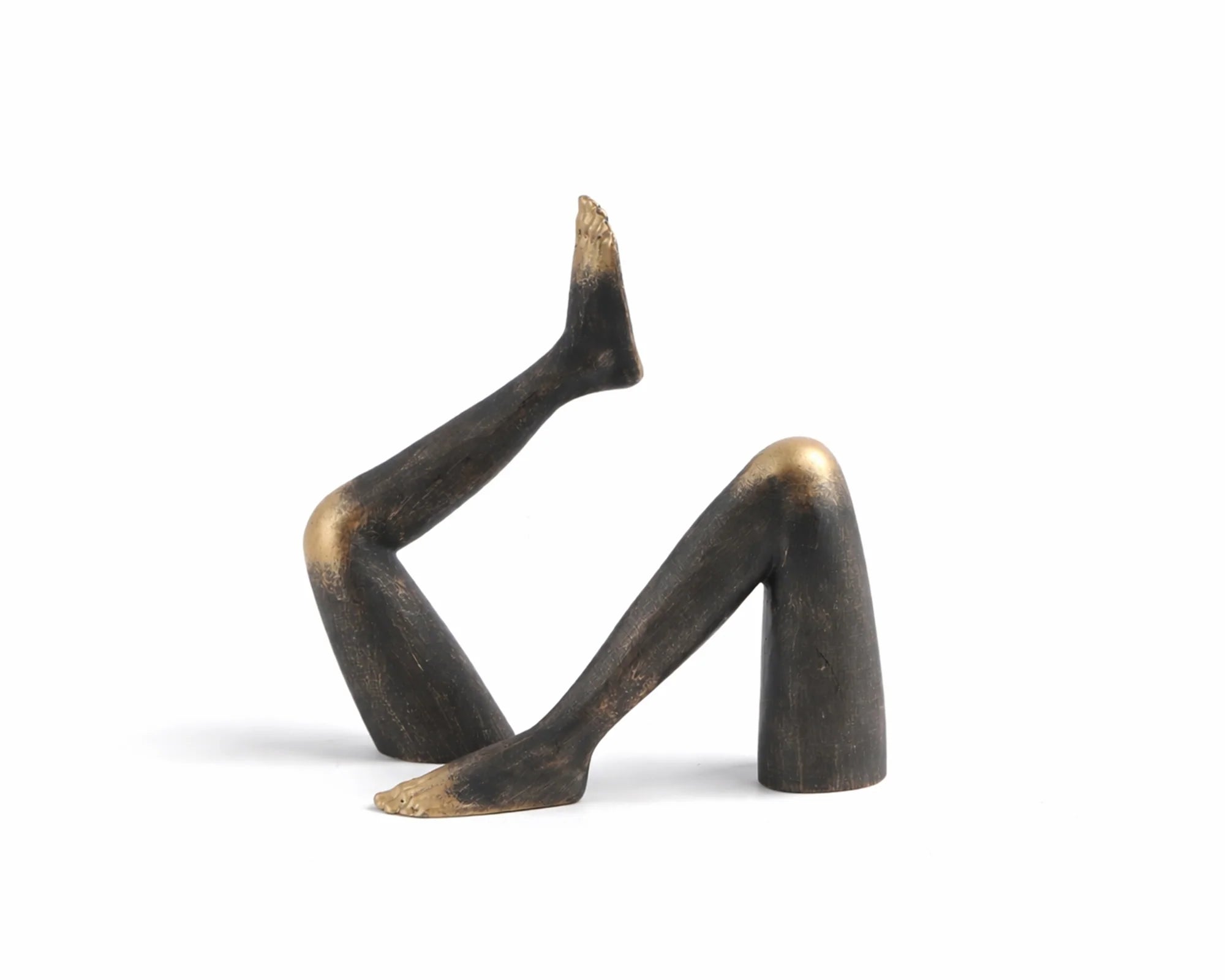 Azalea Dark Bronze & Antique Gold Sculpture