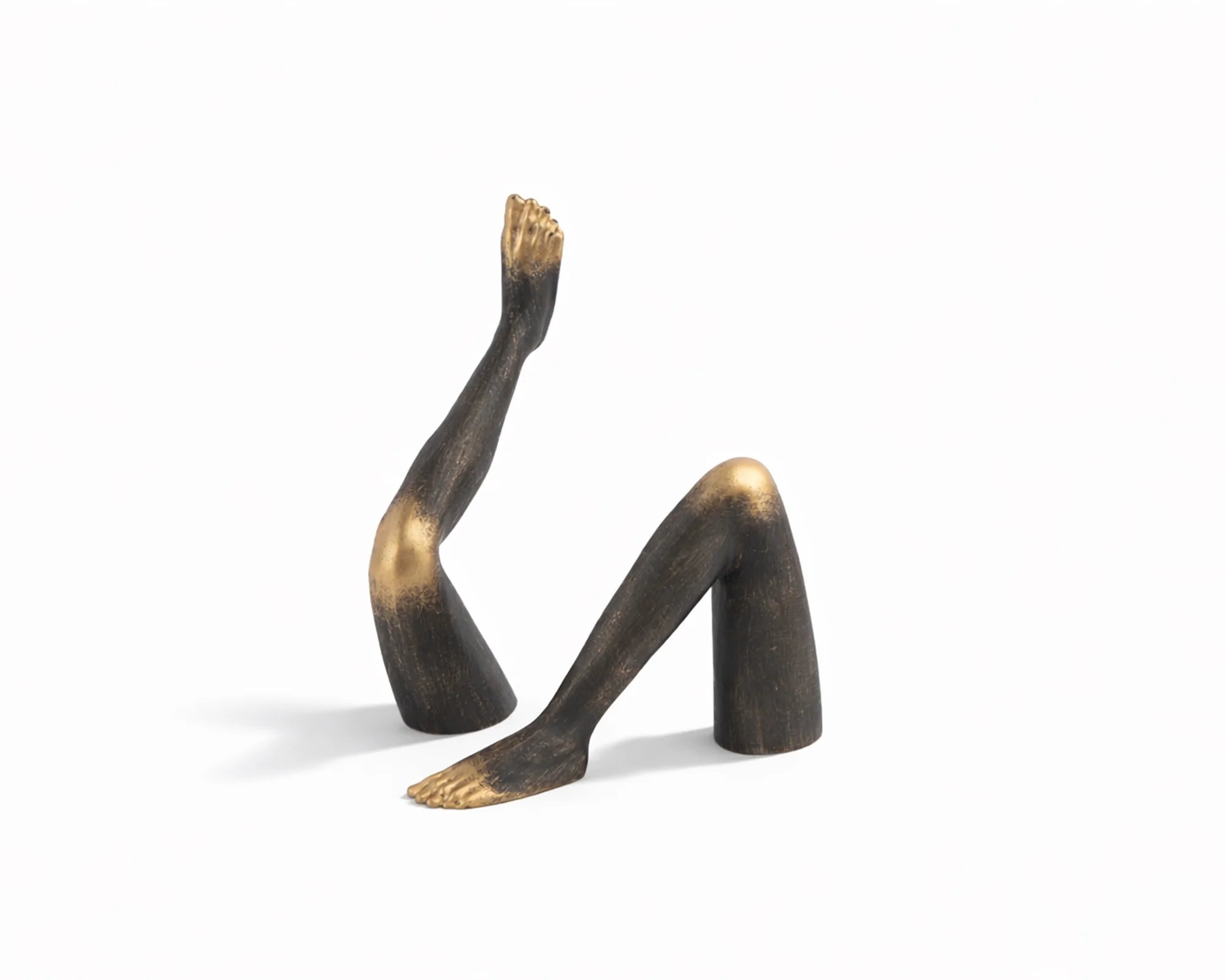 Azalea Dark Bronze & Antique Gold Sculpture