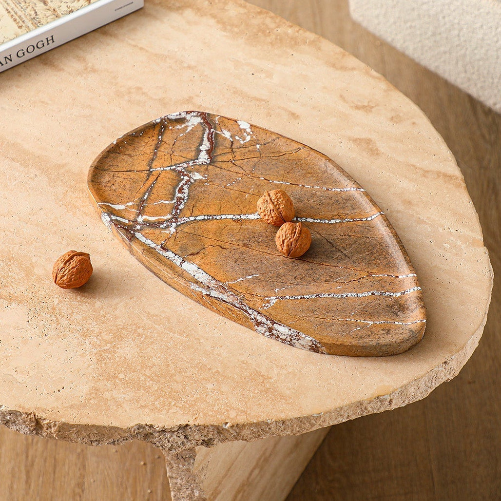 Miso Stone Marble Dish Coffee Tray