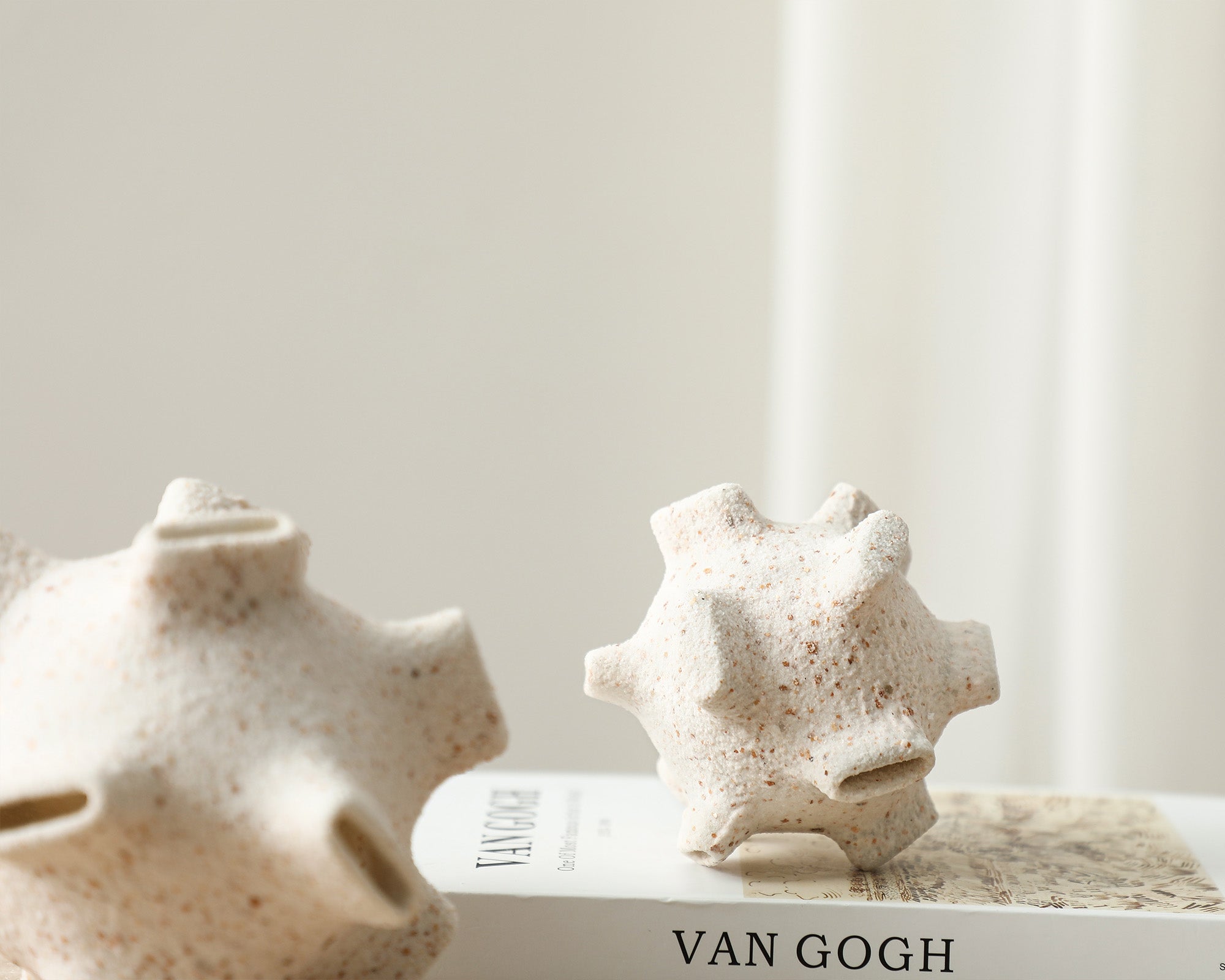 Orb Sculpture Small - Ivory Resin