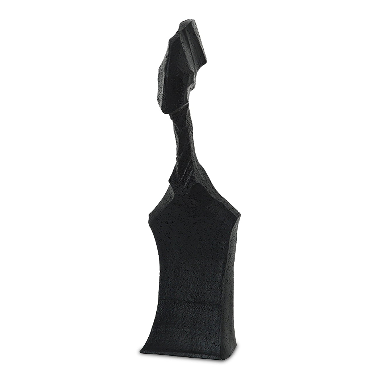 Soren Black Resin Sculpture