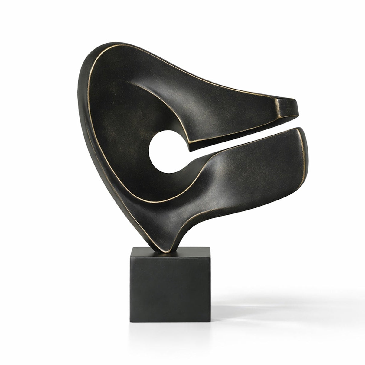 Fango Black Marble Sculpture