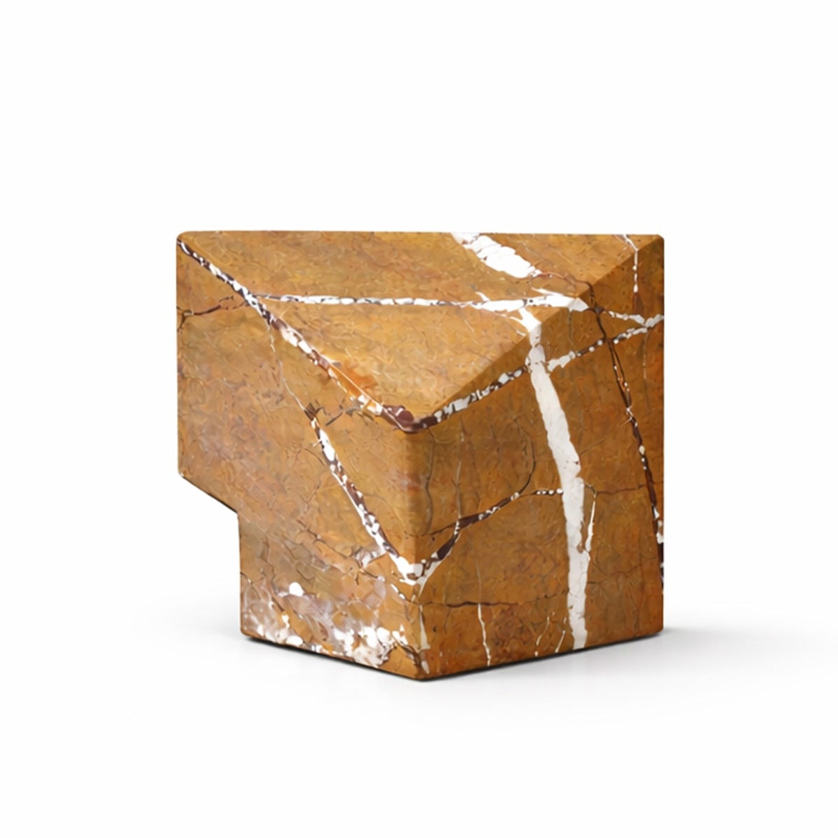Dora Brown Earthy Marble Sculpture
