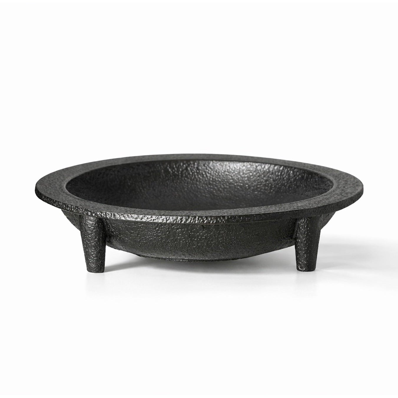 Siro Plate Black Cement Bowl