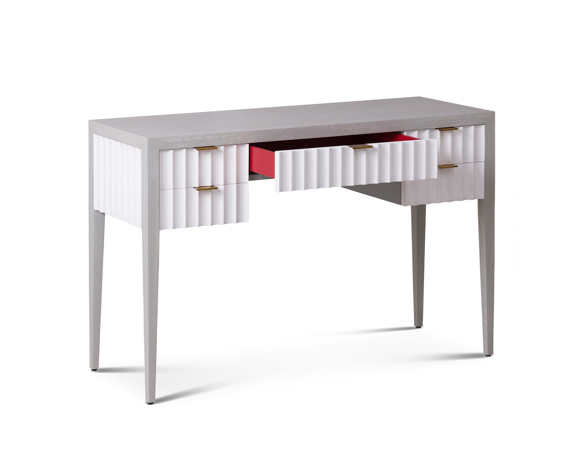Malibu Console Table - Grey Wood