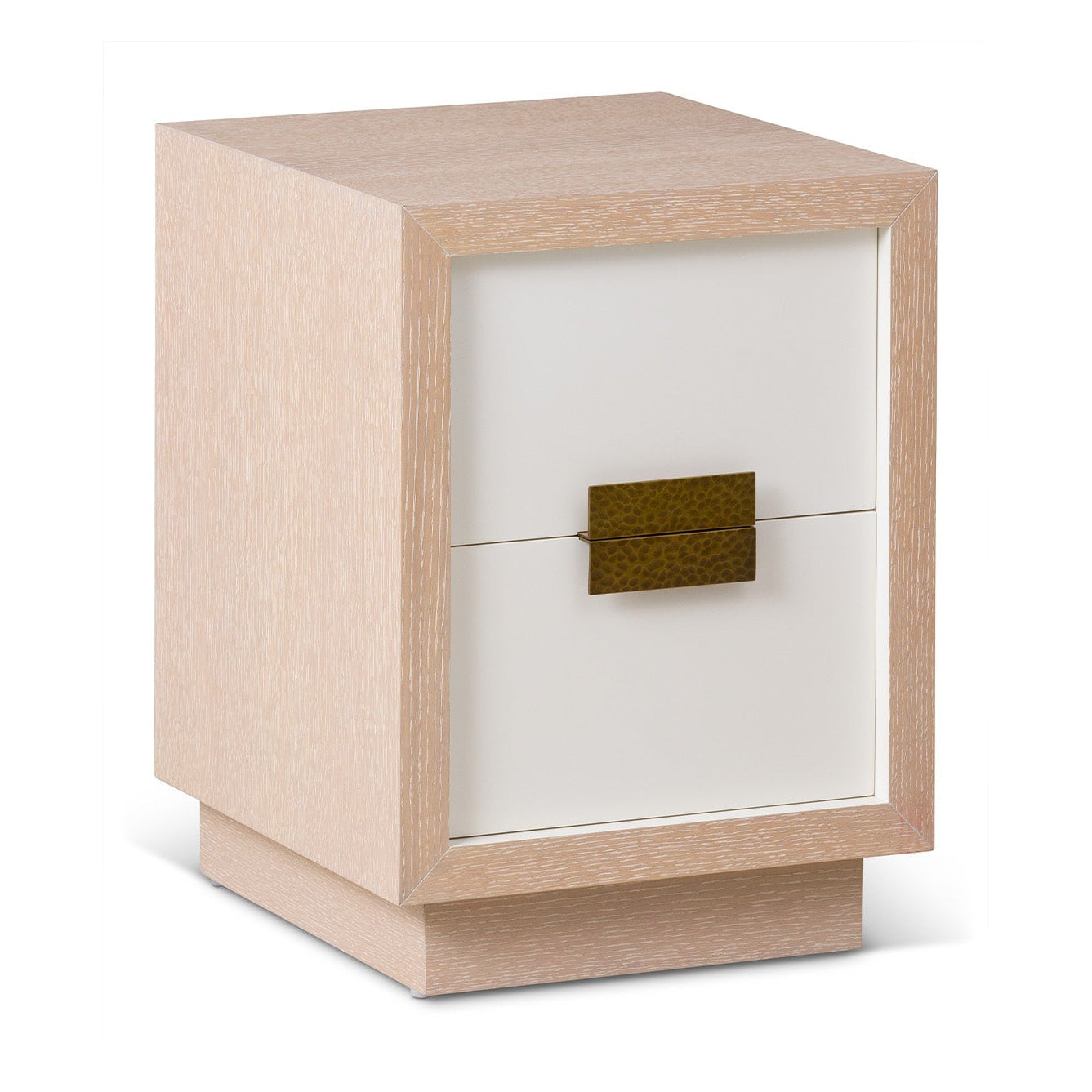 Manila Natural White Oak Bedside Table