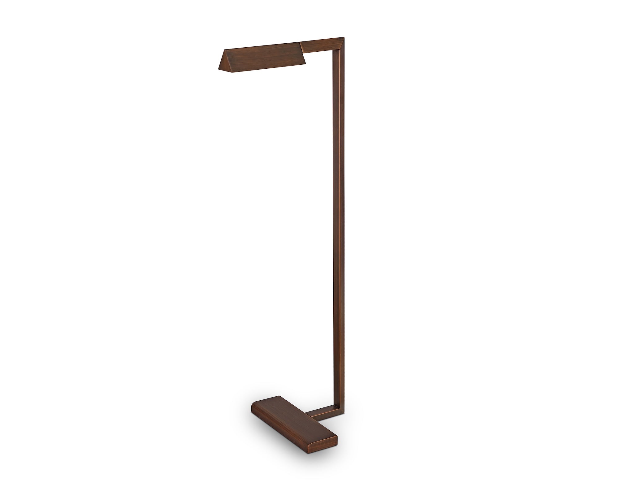 Karl Reading Floor Lamp - Bronze Metal