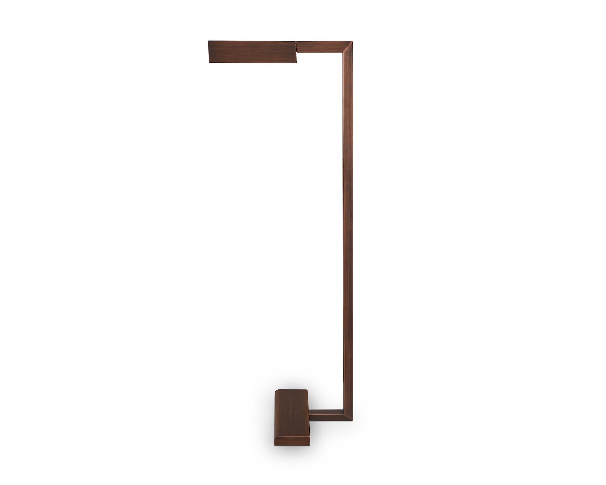 Karl Reading Floor Lamp - Bronze Metal