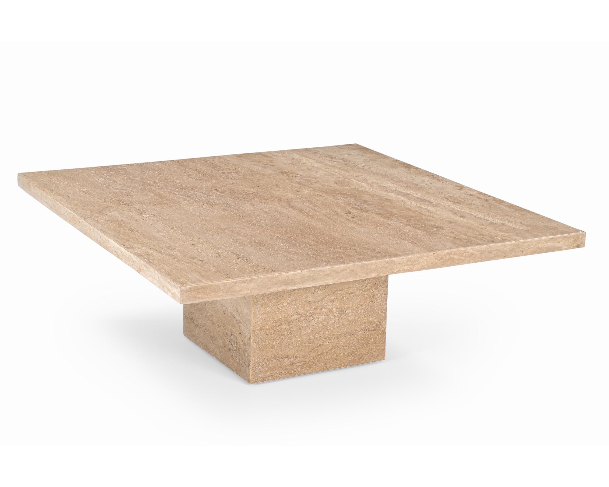 Onetti Coffee Table - Beige Travertine