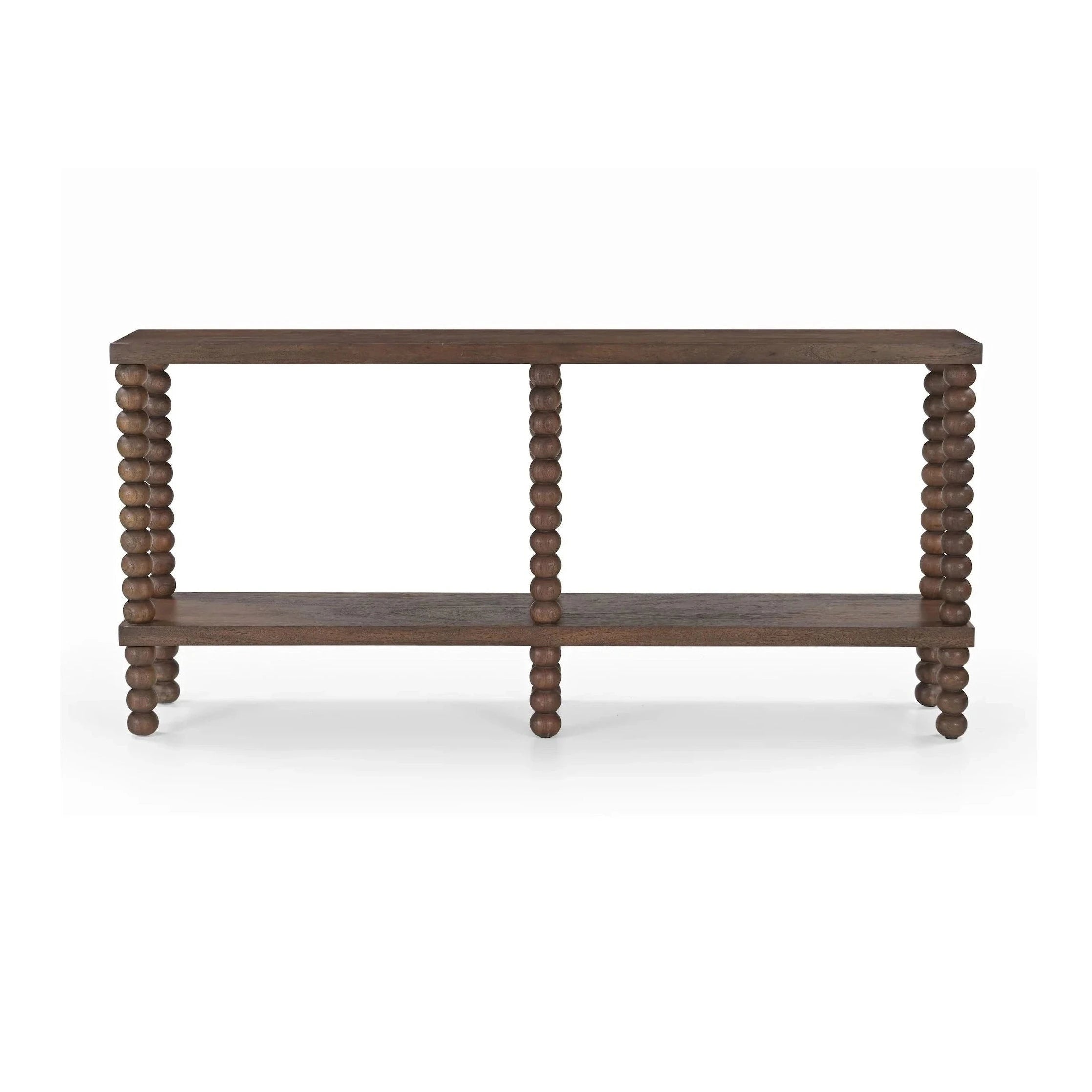 Legend Brushed Mid Brown Acacia Wood Console Table