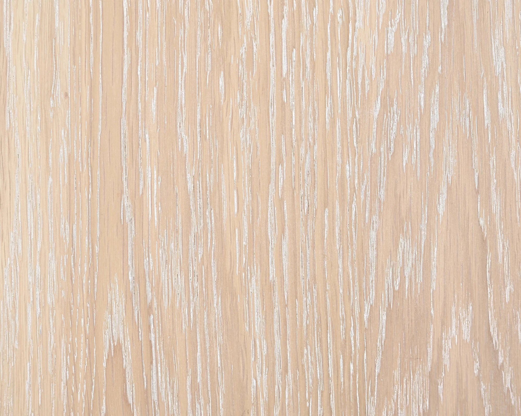 Oltok Brushed Natural American White Oak Console Table