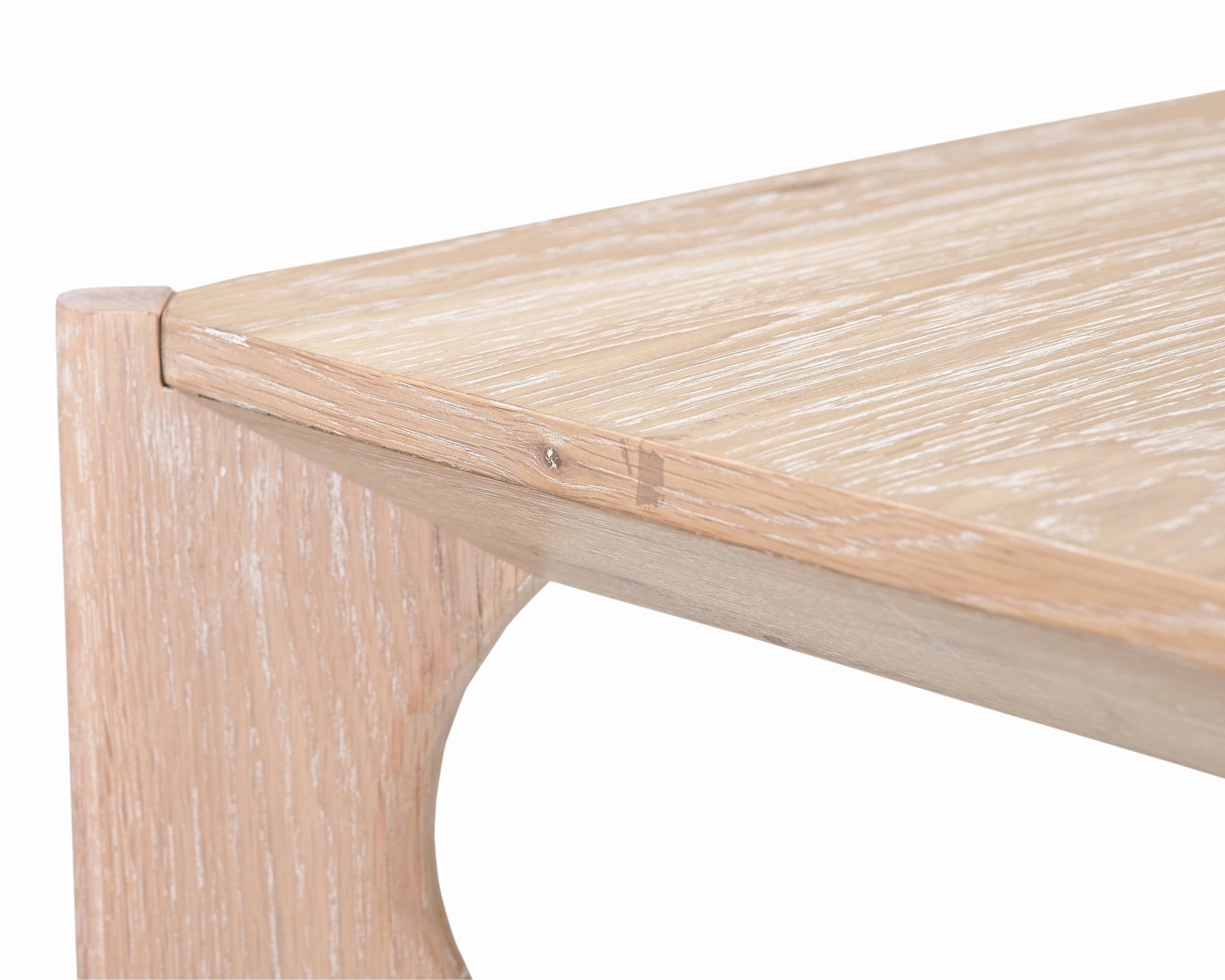 Oltok Console Table - Brushed Natural American White Oak