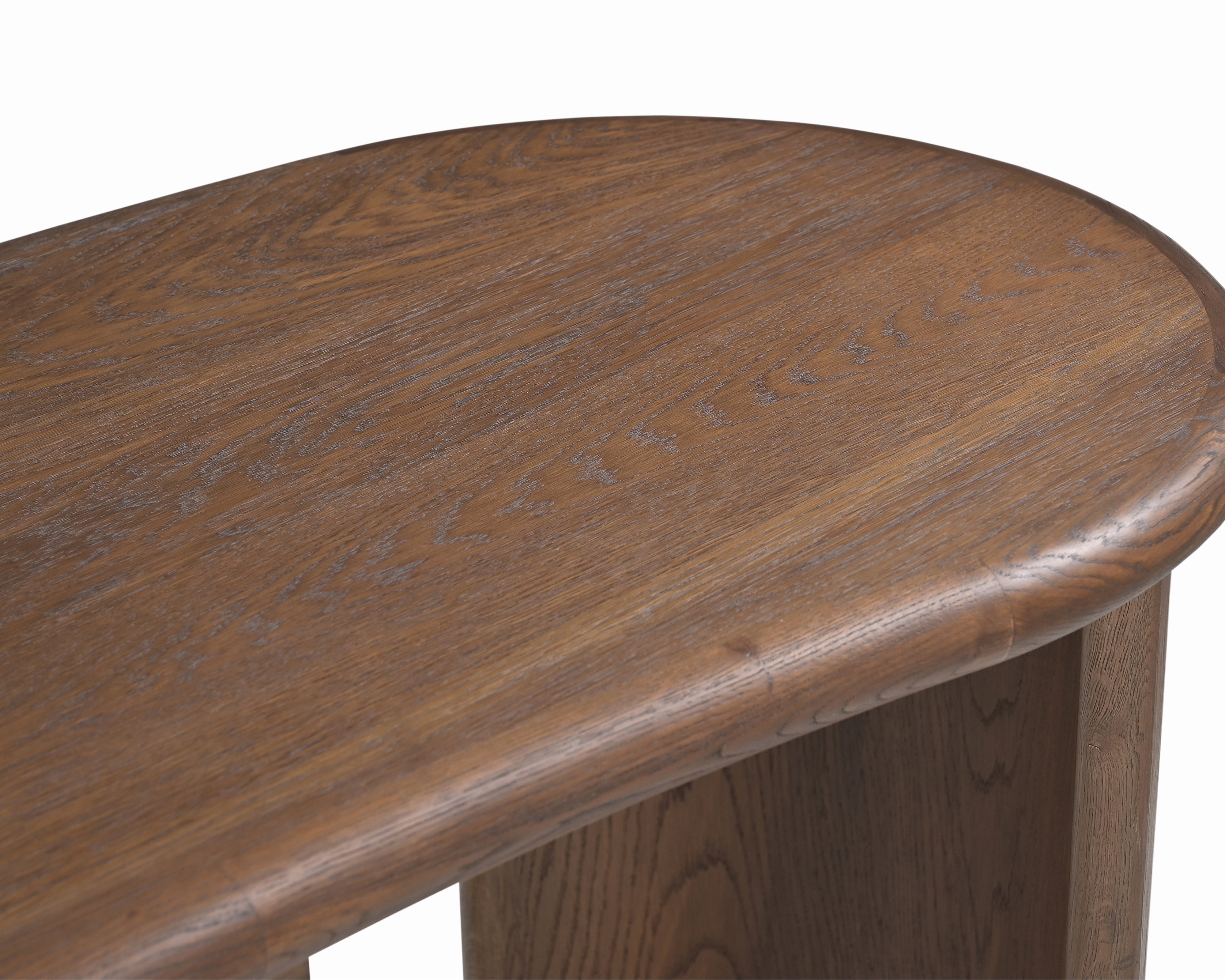 Lluna Desk - Brushed Mid Brown Oak