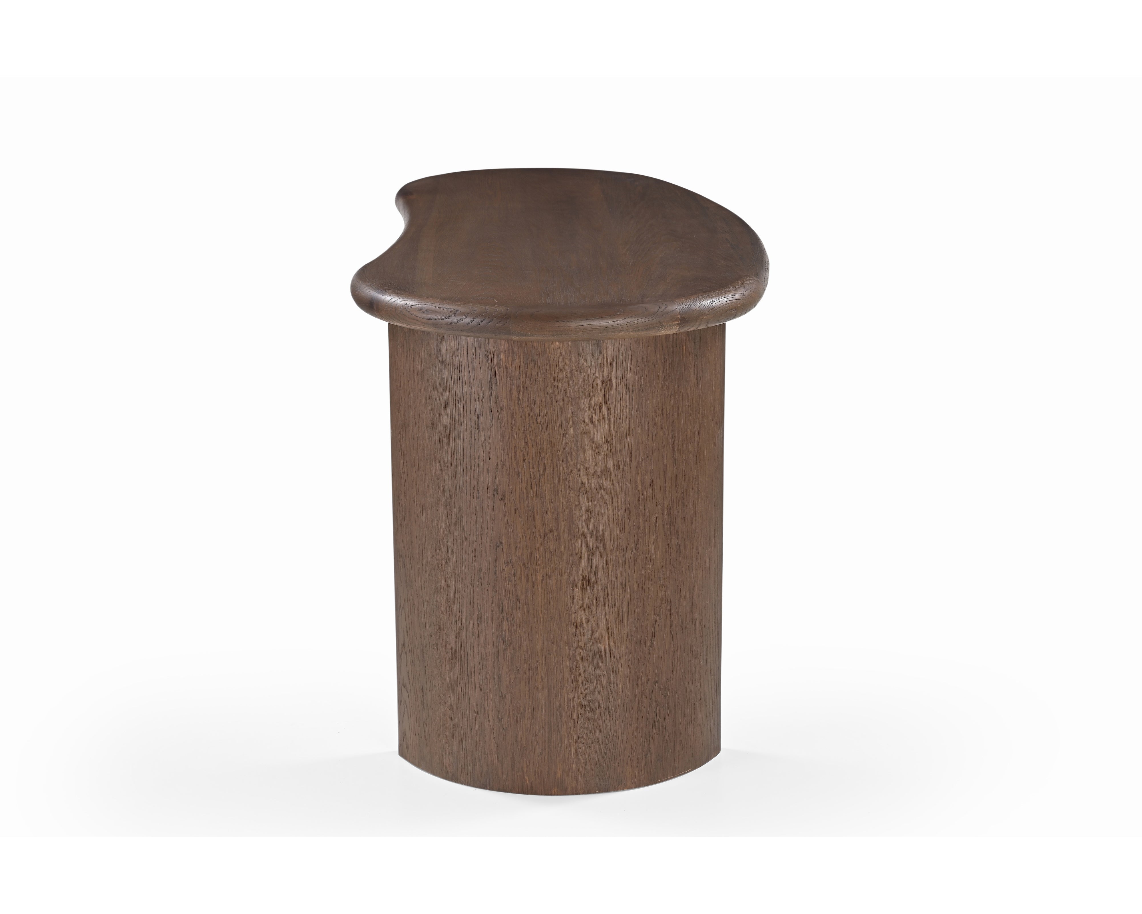 Lluna Desk - Brushed Mid Brown Oak