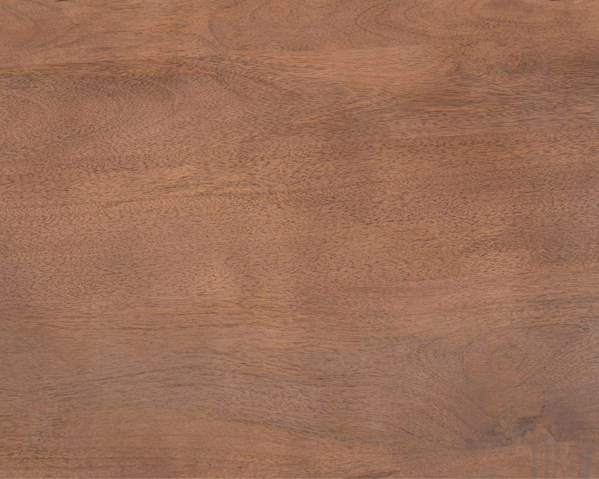 Annie Dining Table - Brushed Mid Brown Wood & Natural White Marble
