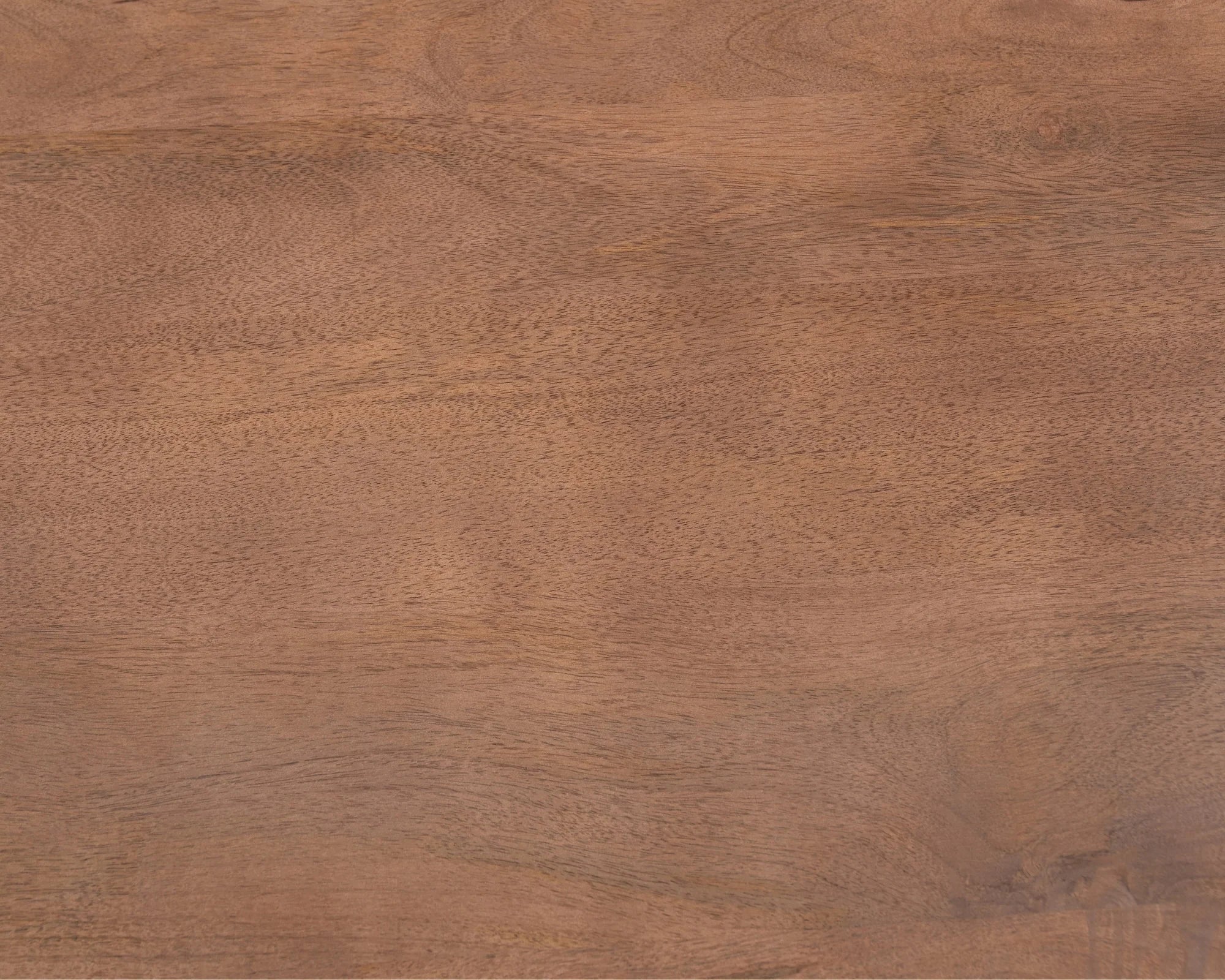 Annie Brushed Mid Brown Wood & Natural White Marble Dining Table