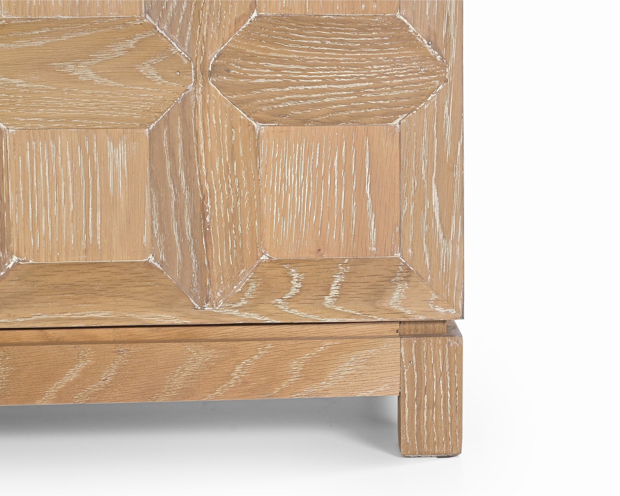 Llauna  2 Door Sideboard  - Brushed Light Beige Oak