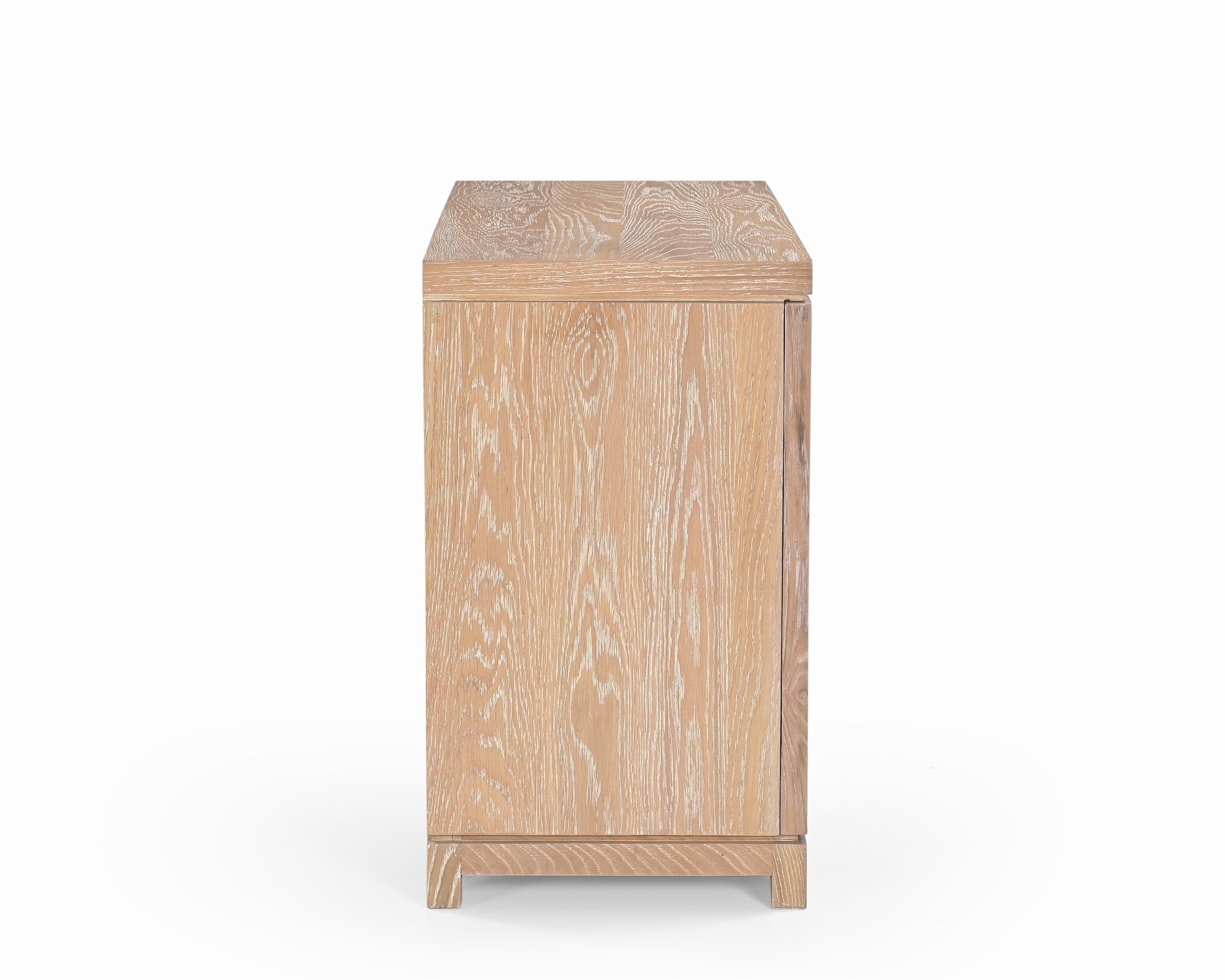 Llauna  2 Door Sideboard  - Brushed Light Beige Oak