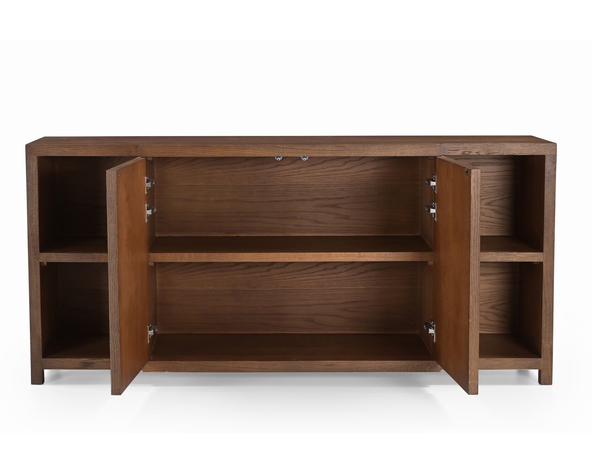 Llauna 4 Door Sideboard  - Brushed Mid Brown Oak