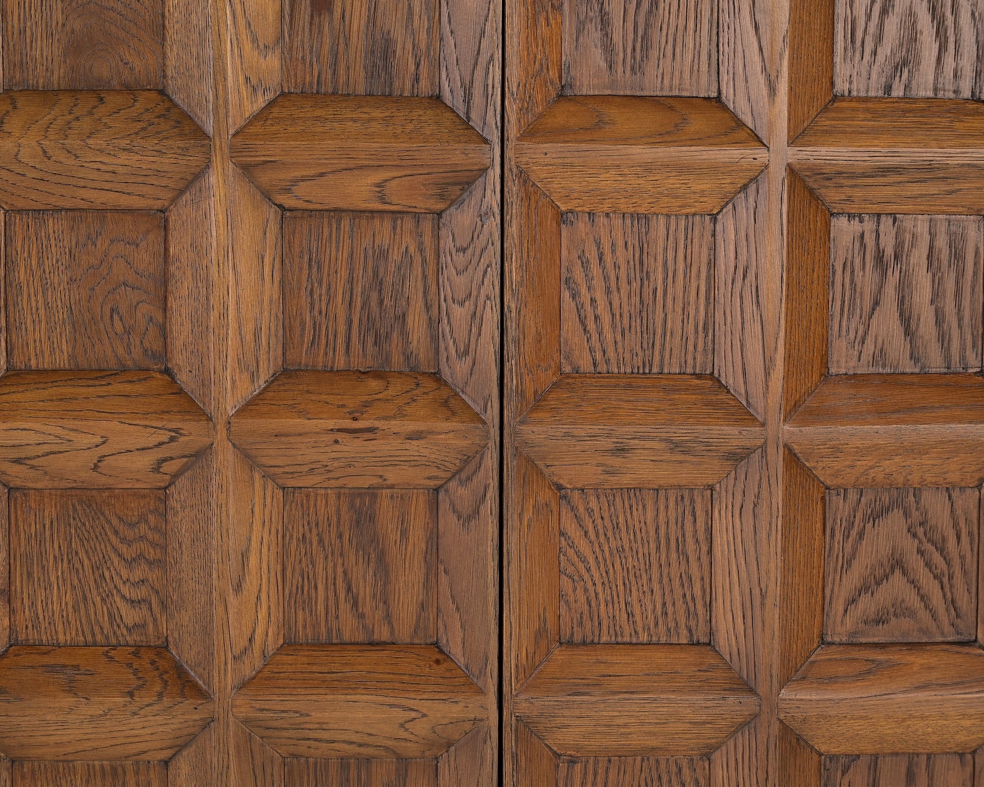 Llauna 4 Door Sideboard  - Brushed Mid Brown Oak