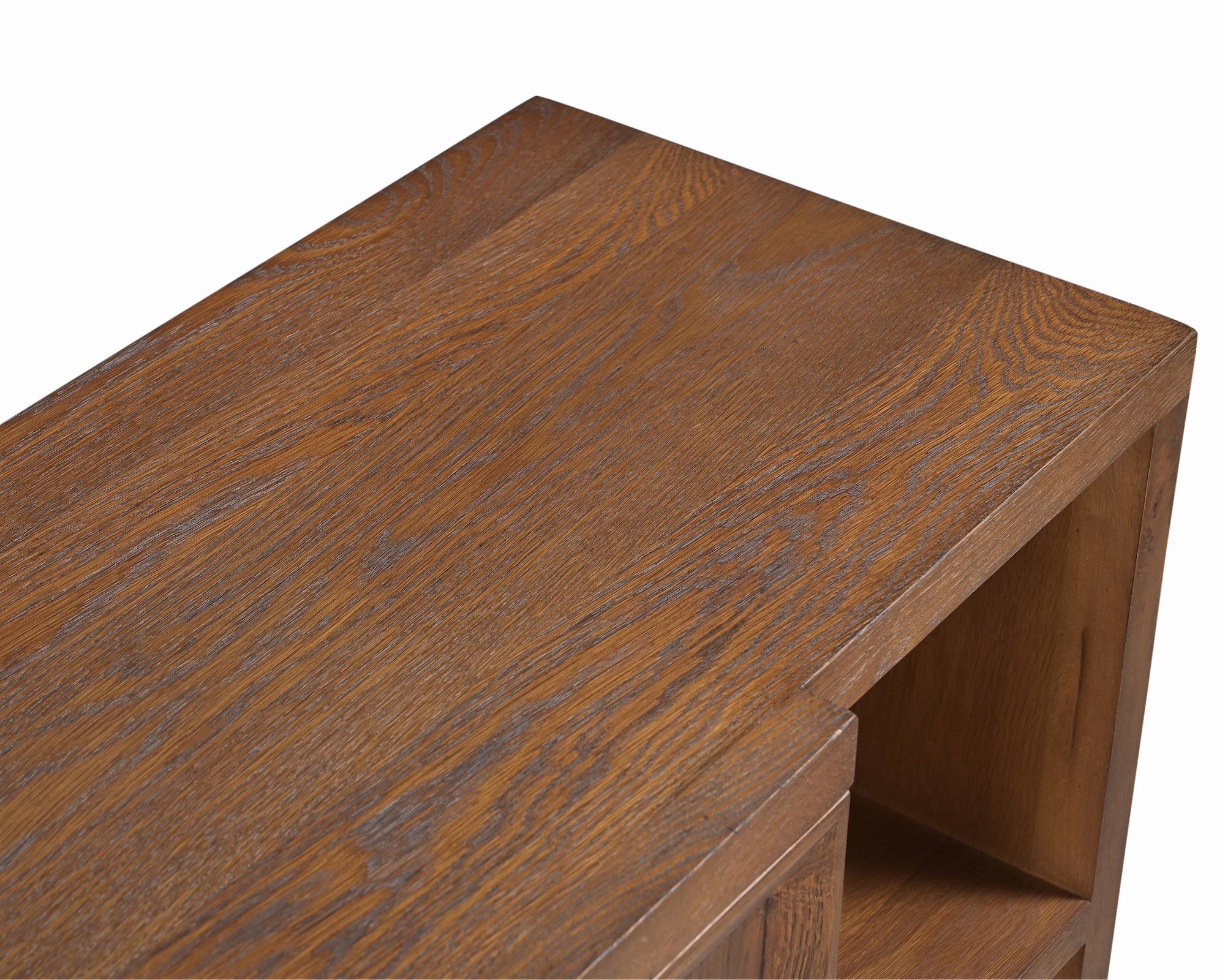 Llauna 4 Door Sideboard  - Brushed Mid Brown Oak