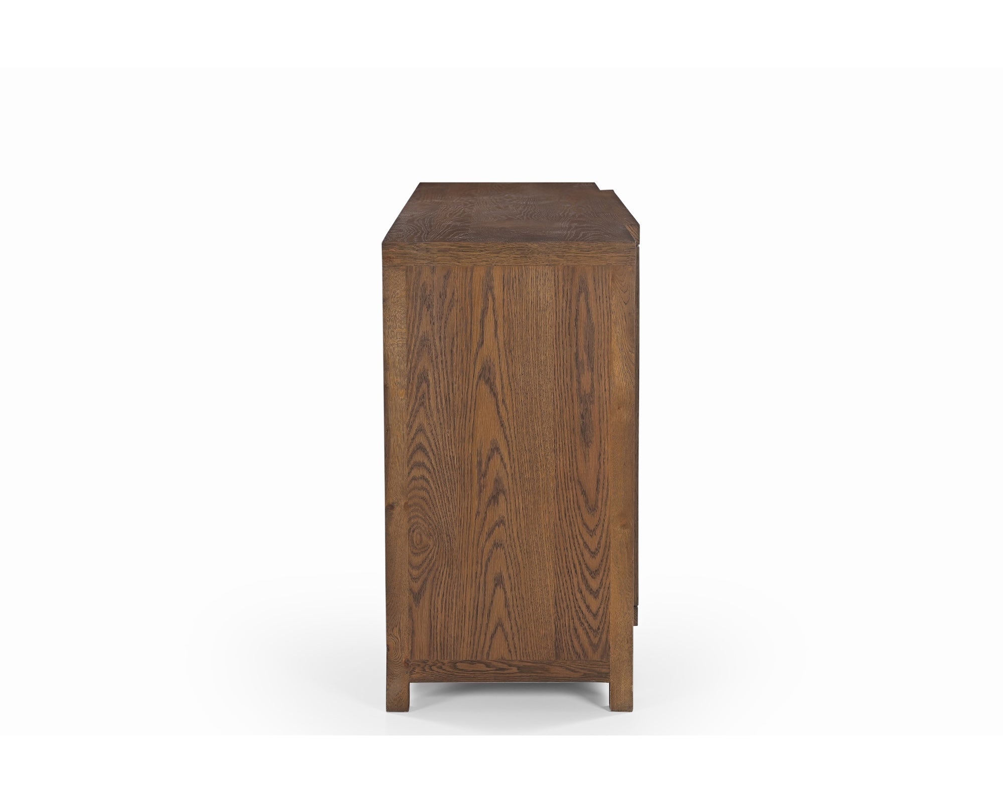 Llauna 4 Door Sideboard  - Brushed Mid Brown Oak