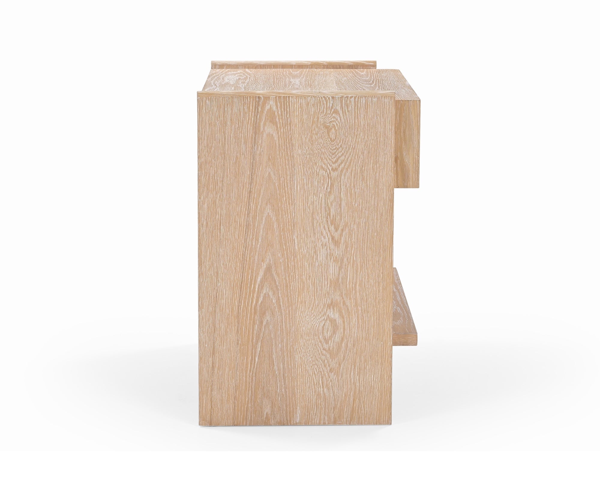 Trive Bedside Table - Brushed Natural American White Oak