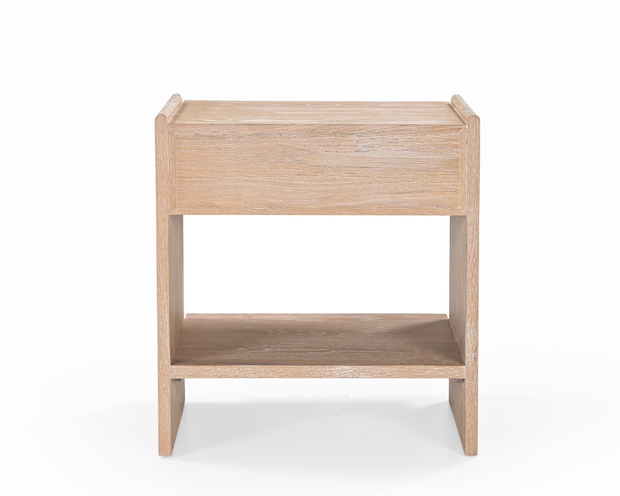 Trive Bedside Table - Brushed Natural American White Oak