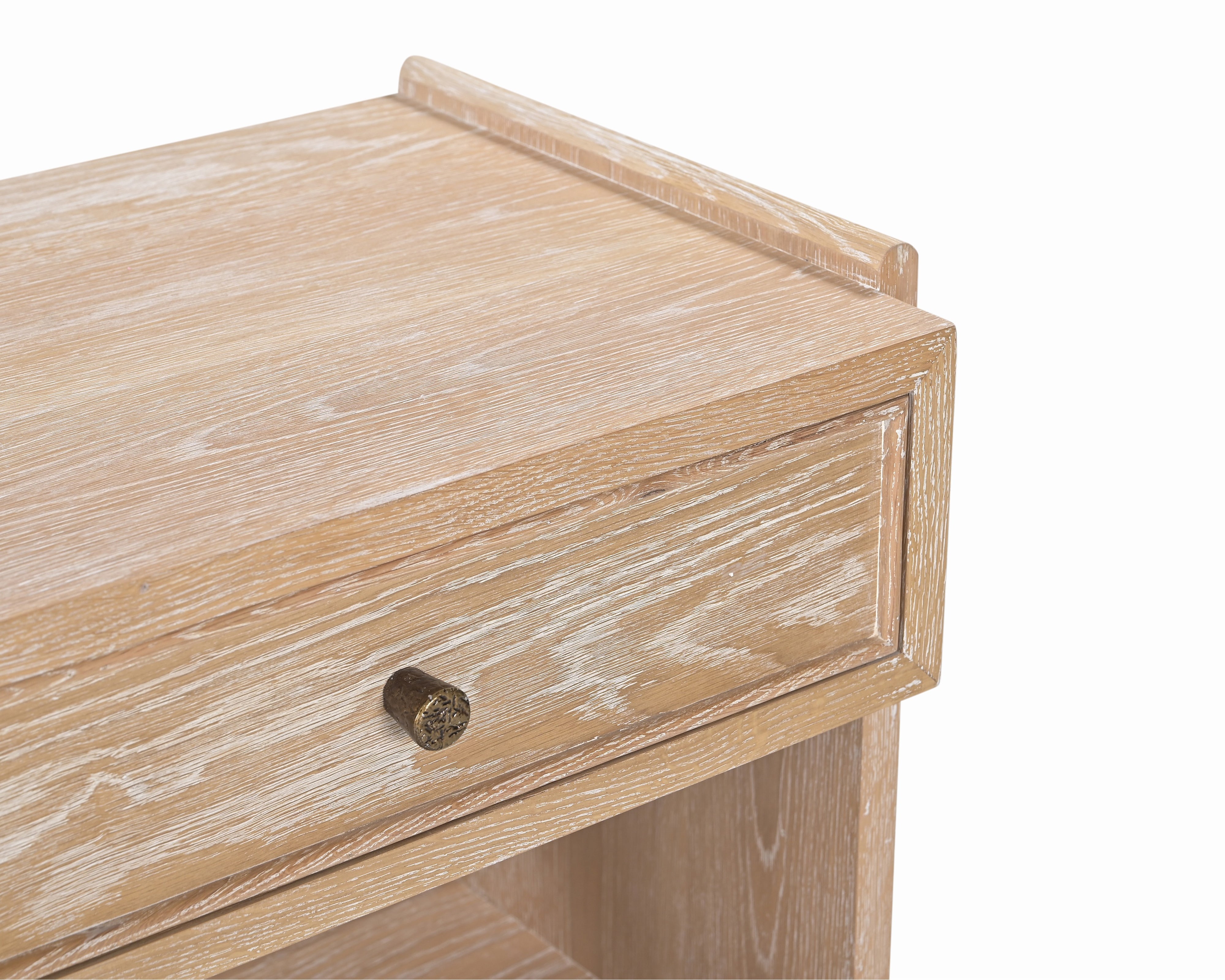 Trive Bedside Table - Brushed Natural American White Oak