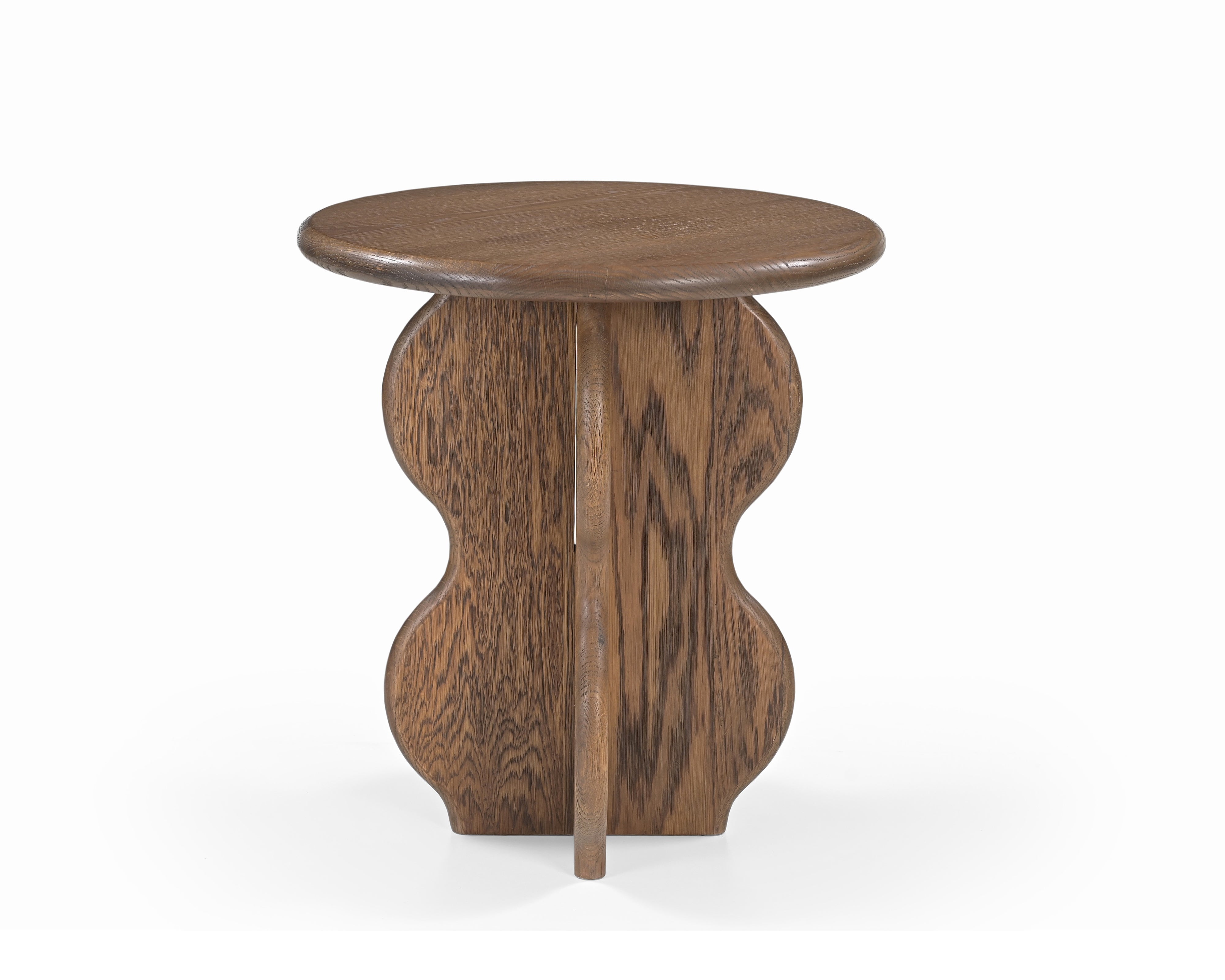 Oltok Side Table - Brushed Mid Brown Oak