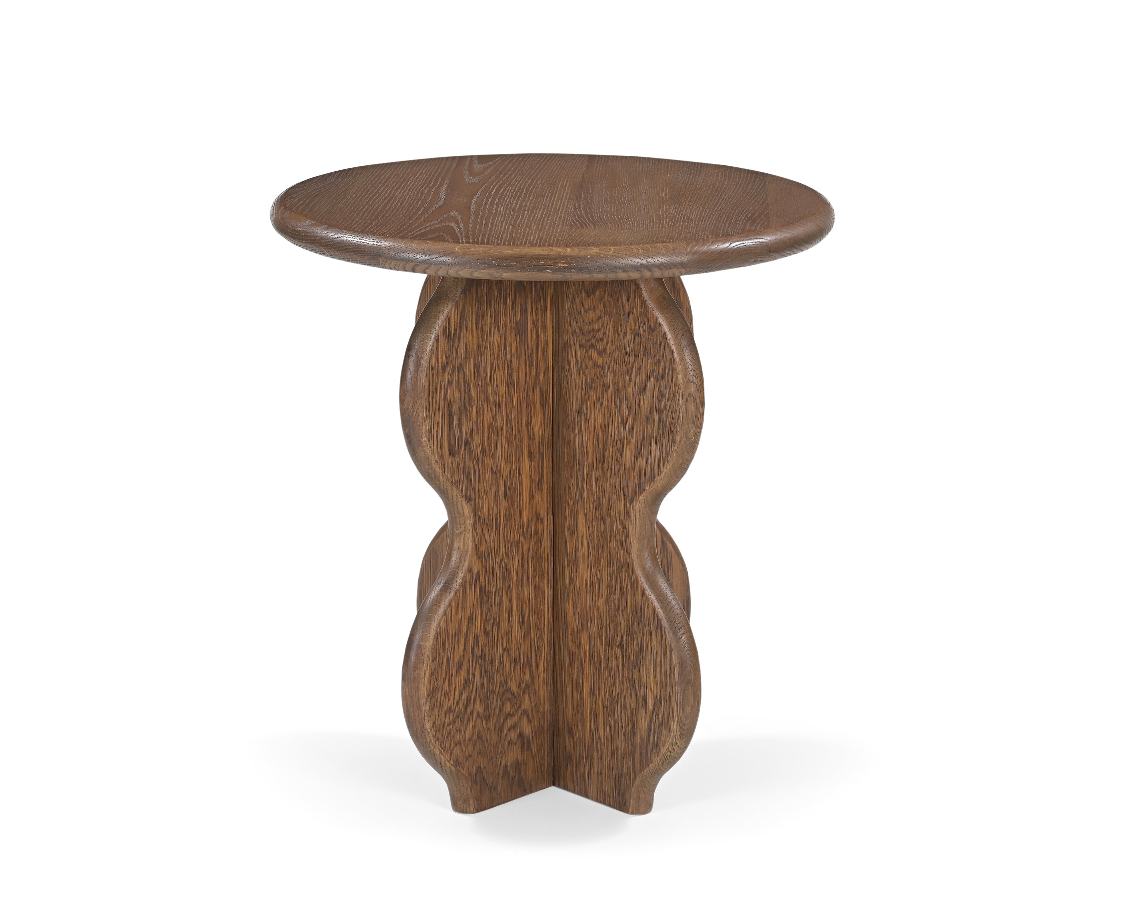 Oltok Side Table - Brushed Mid Brown Oak