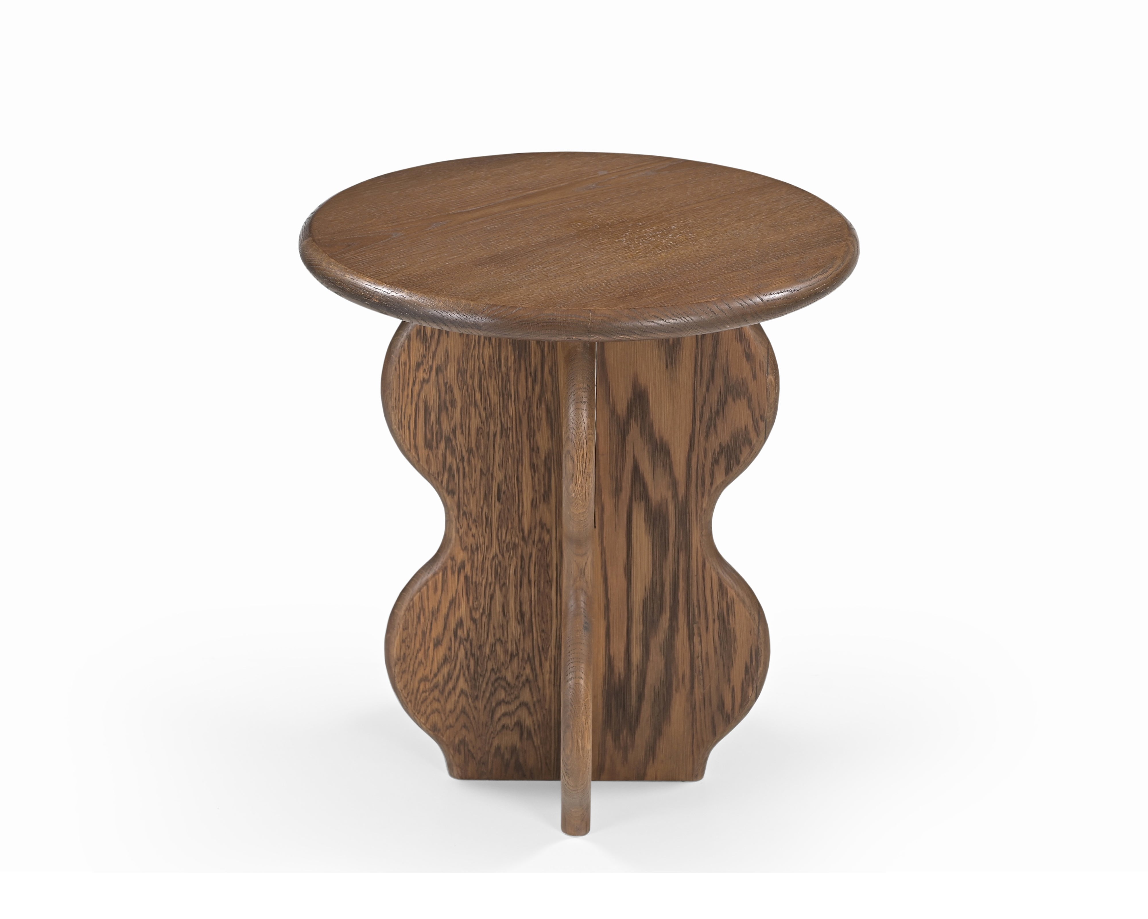 Oltok Side Table - Brushed Mid Brown Oak
