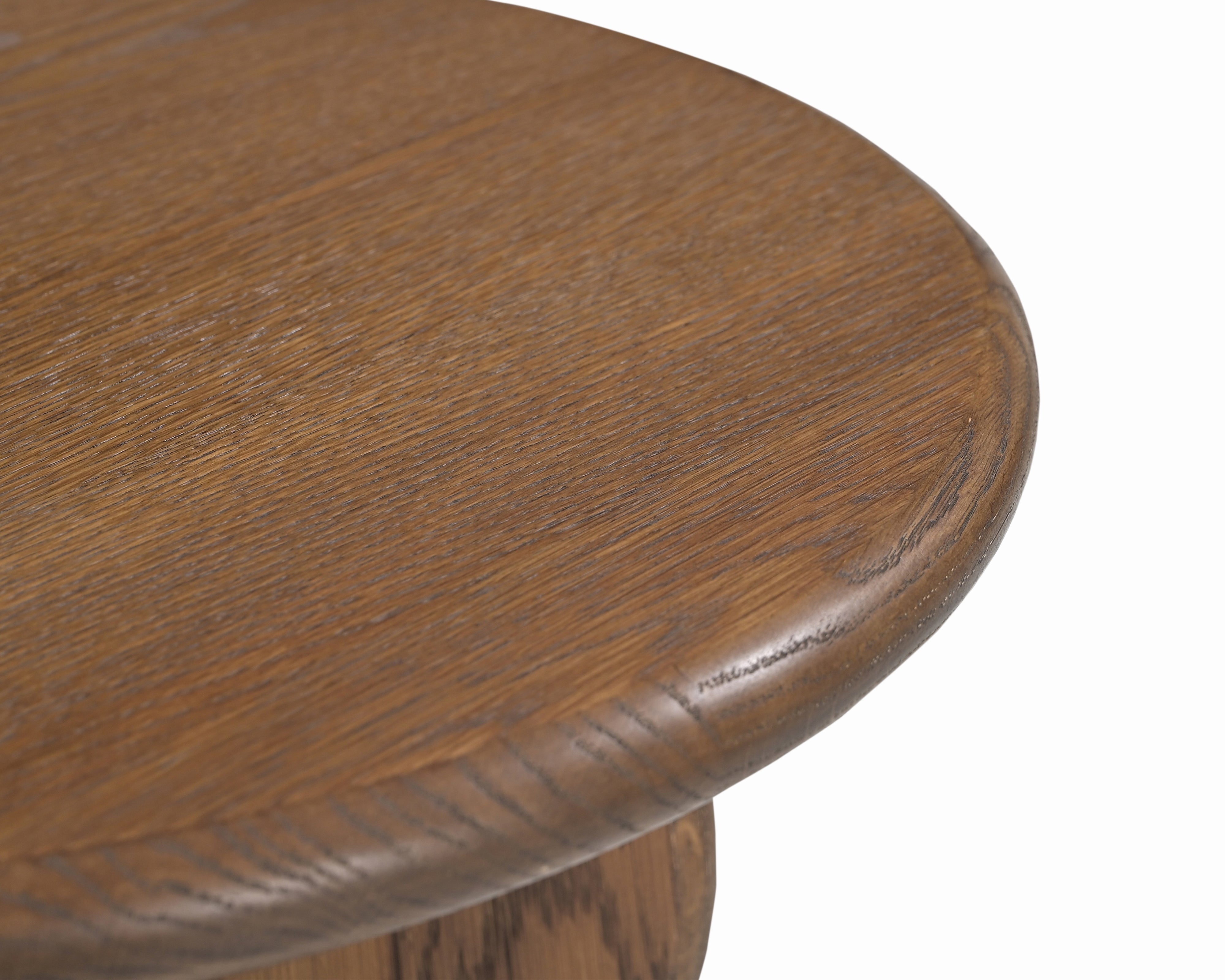 Oltok Side Table - Brushed Mid Brown Oak