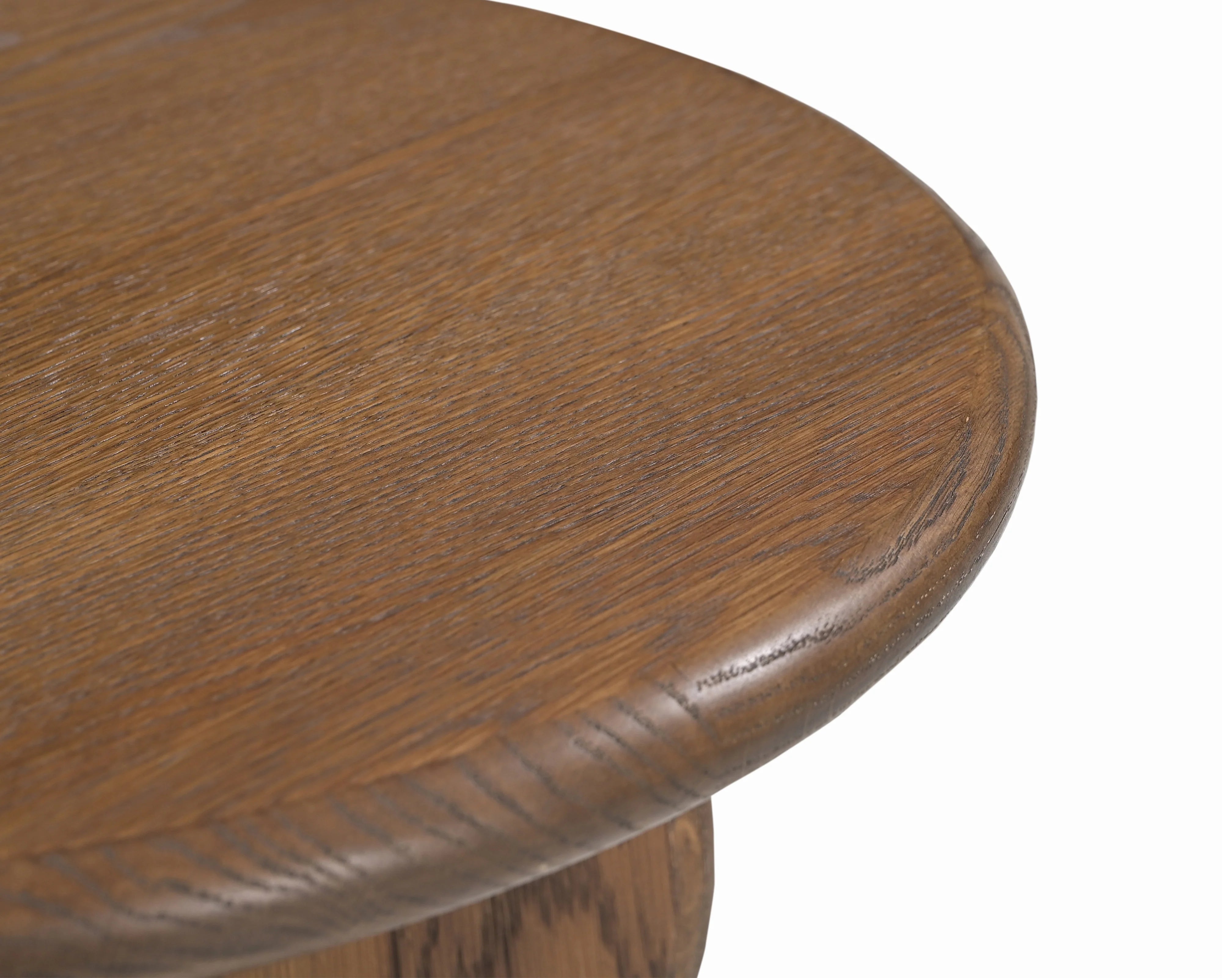 Oltok Brushed Mid Brown Oak Side Table