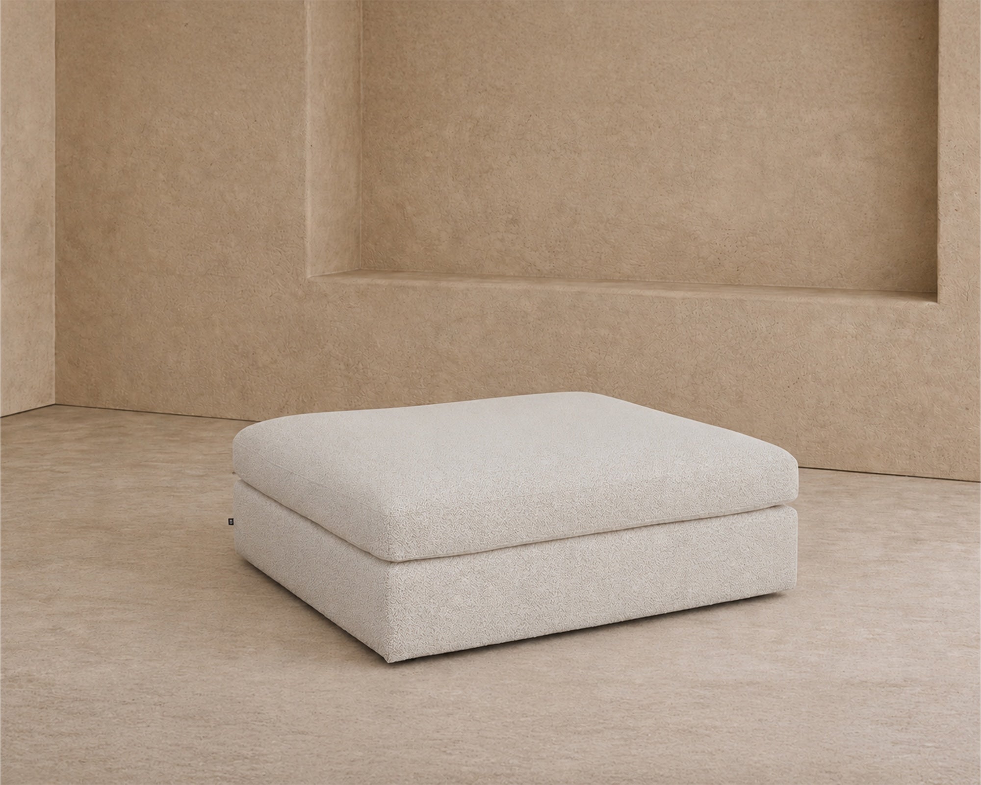 Nuova Modular Sofa Ottoman - Capella Ivory