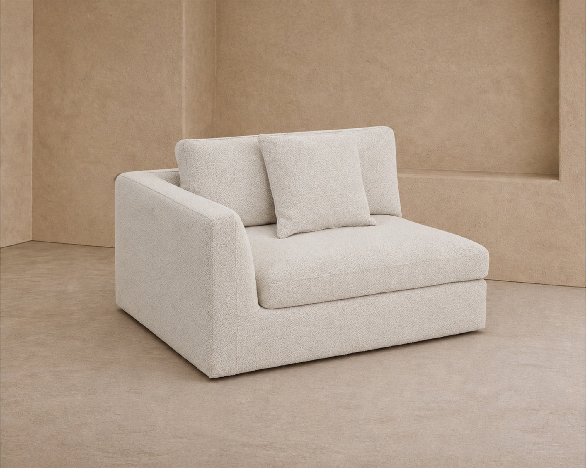 Nuova Modular Sofa Right - Capella Ivory