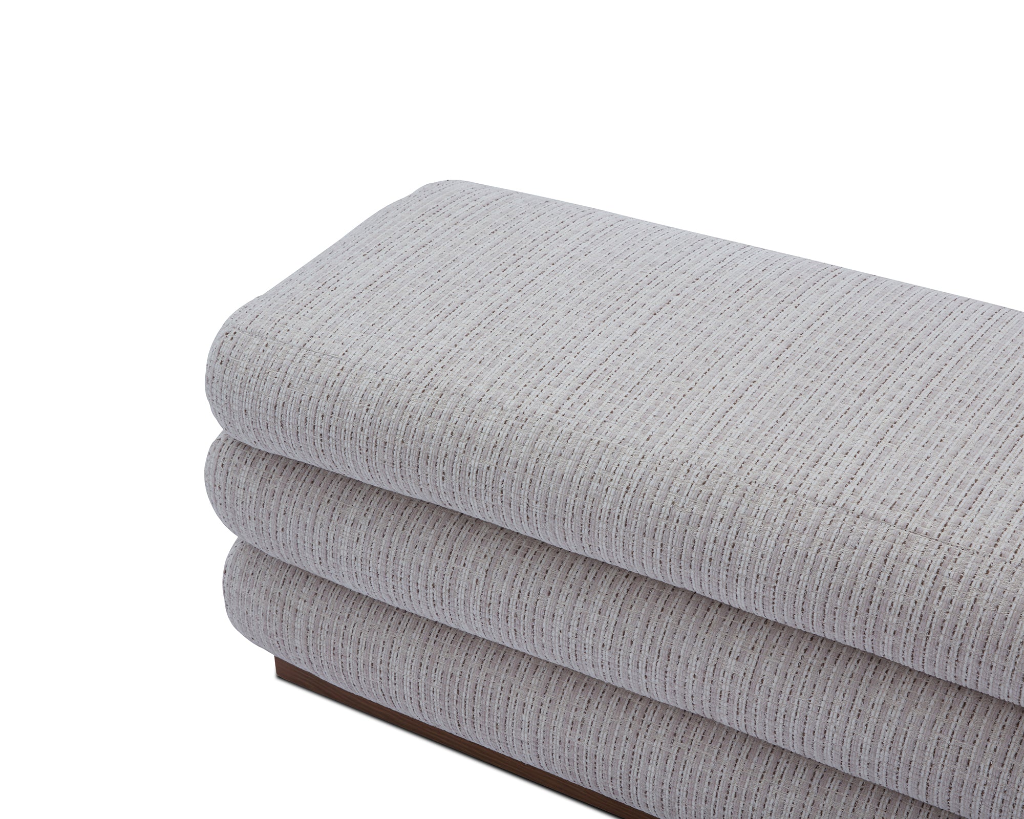 Cloud Storage Bench - Dresden Pebble & Mid Brown