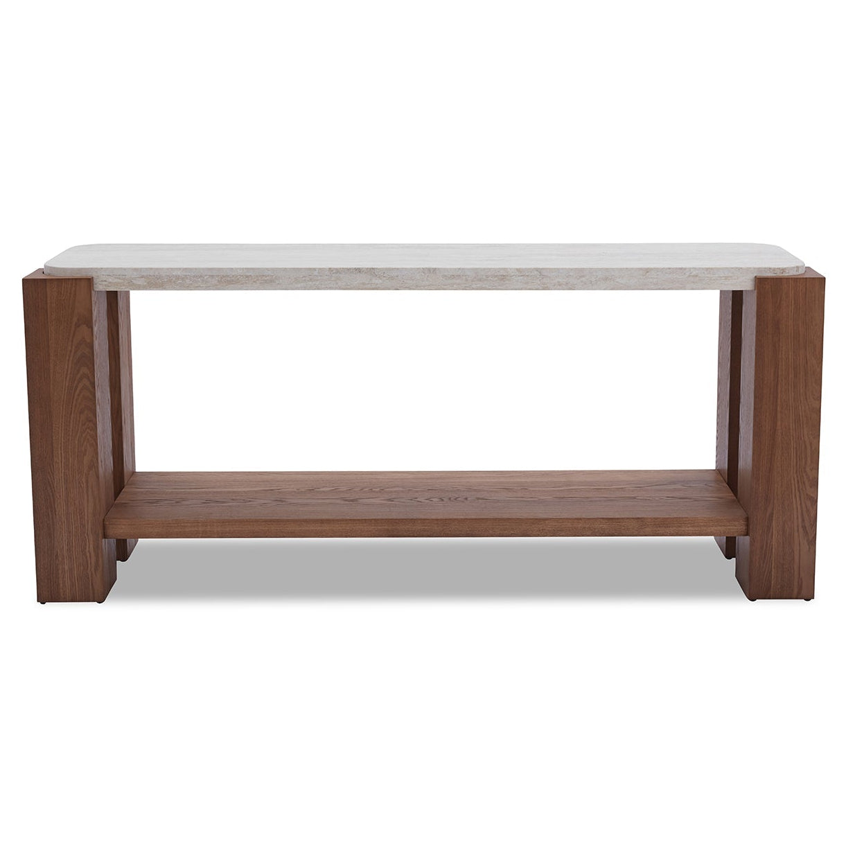Calla Beige & Mid Brown Console Table