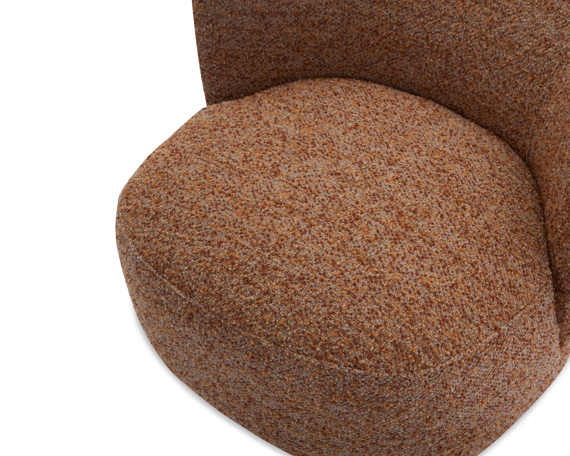 Bruno Swivel Armchair - Norfolk Brown & Mid Brown