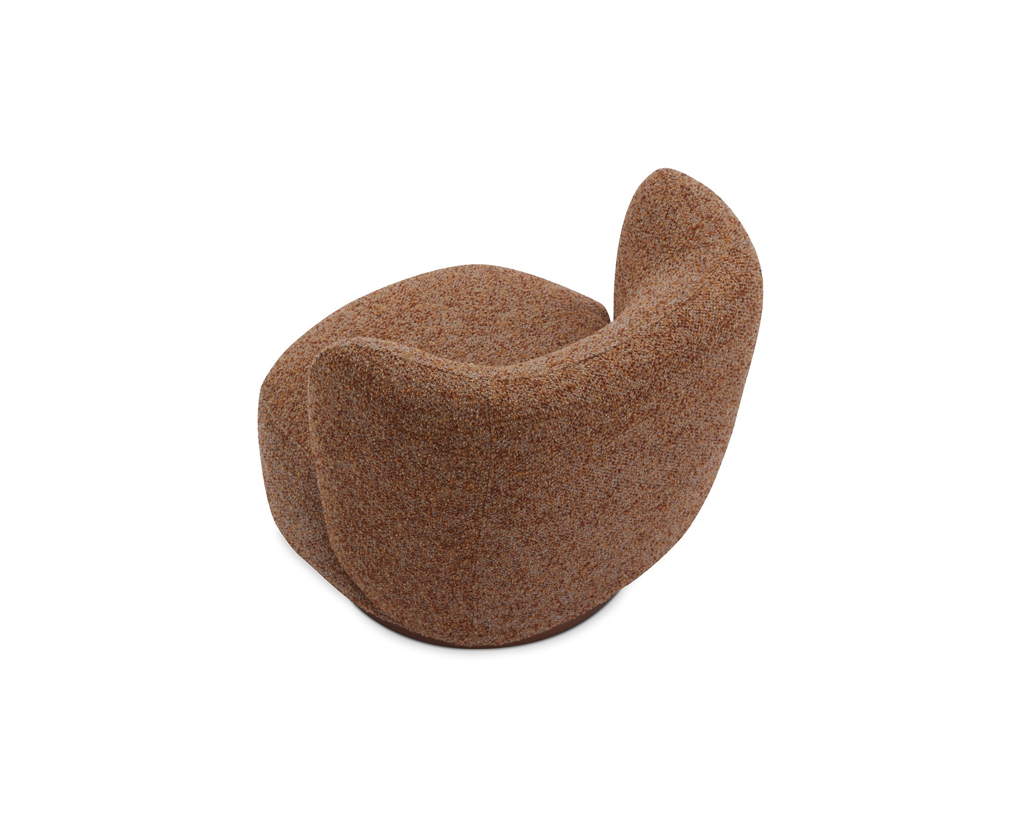 Bruno Swivel Armchair - Norfolk Brown & Mid Brown